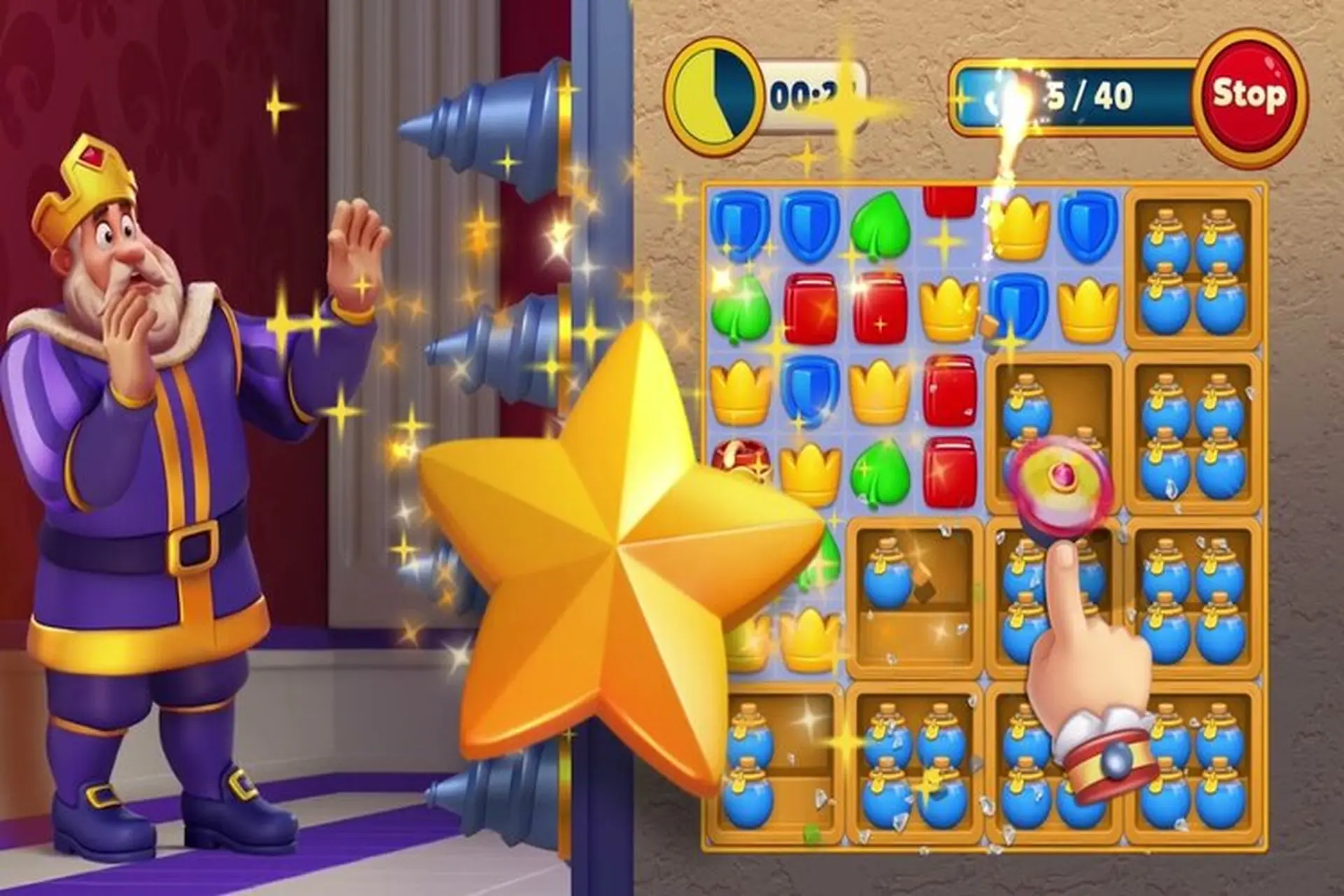 Khám phá game Royal Match, tựa game phiêu lưu giải đố hấp dẫn cùng những bí quyết để chiến thắng trong game