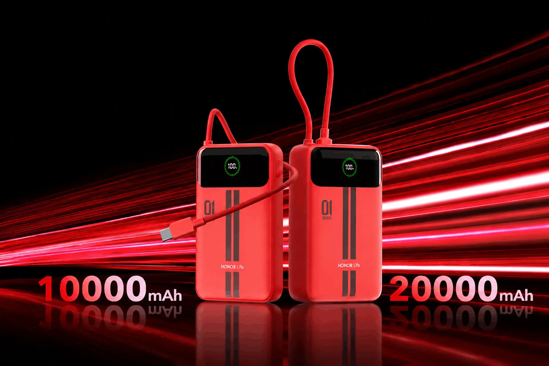 Sạc dự phòng HONOR Life ra mắt: Ngoại hình "cực cháy", pin lên đến 20.000 mAh