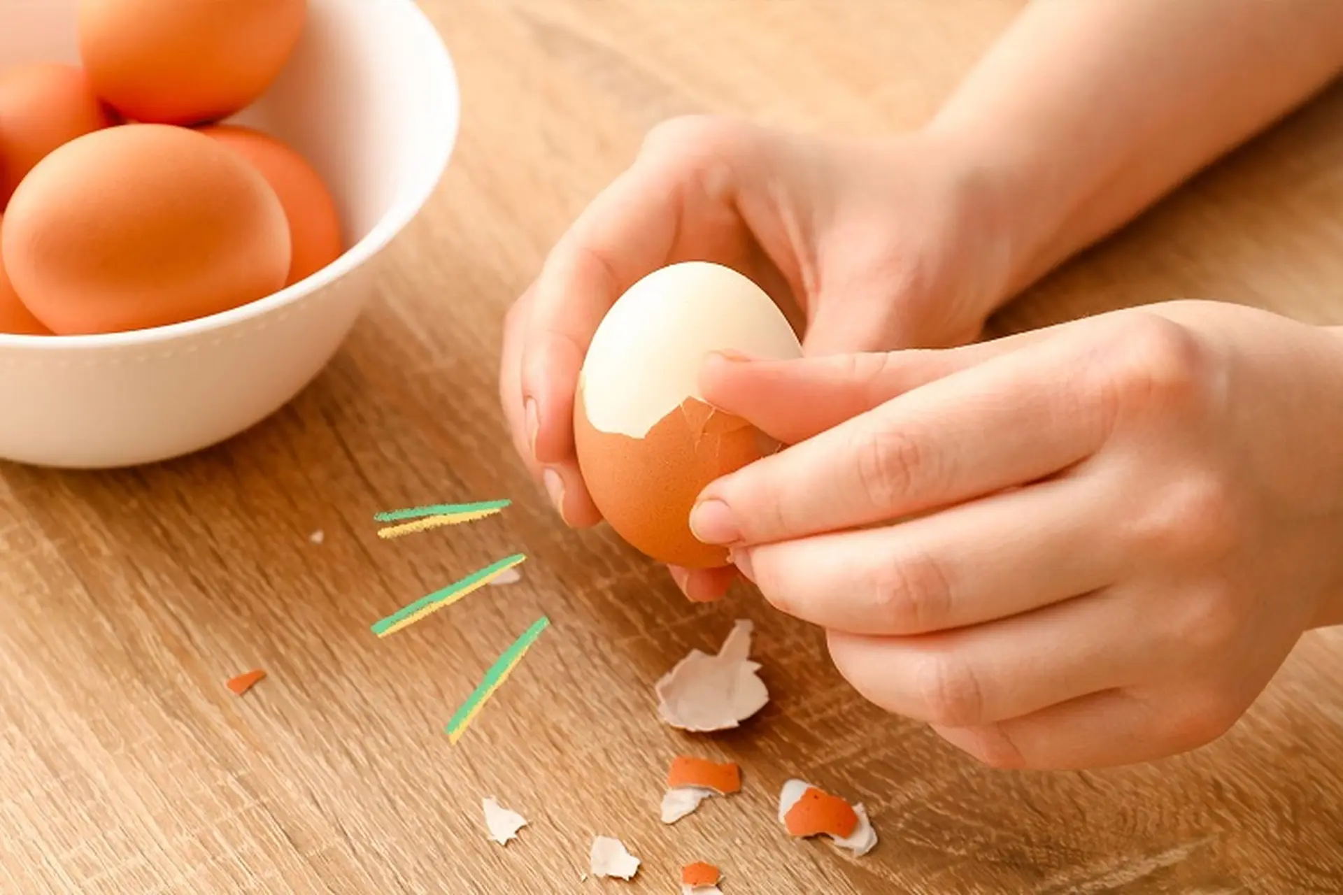 Những sai lầm khiến trứng luộc khó bóc vỏ, nứt vỡ, rất nhiều bà nội trợ mắc phải