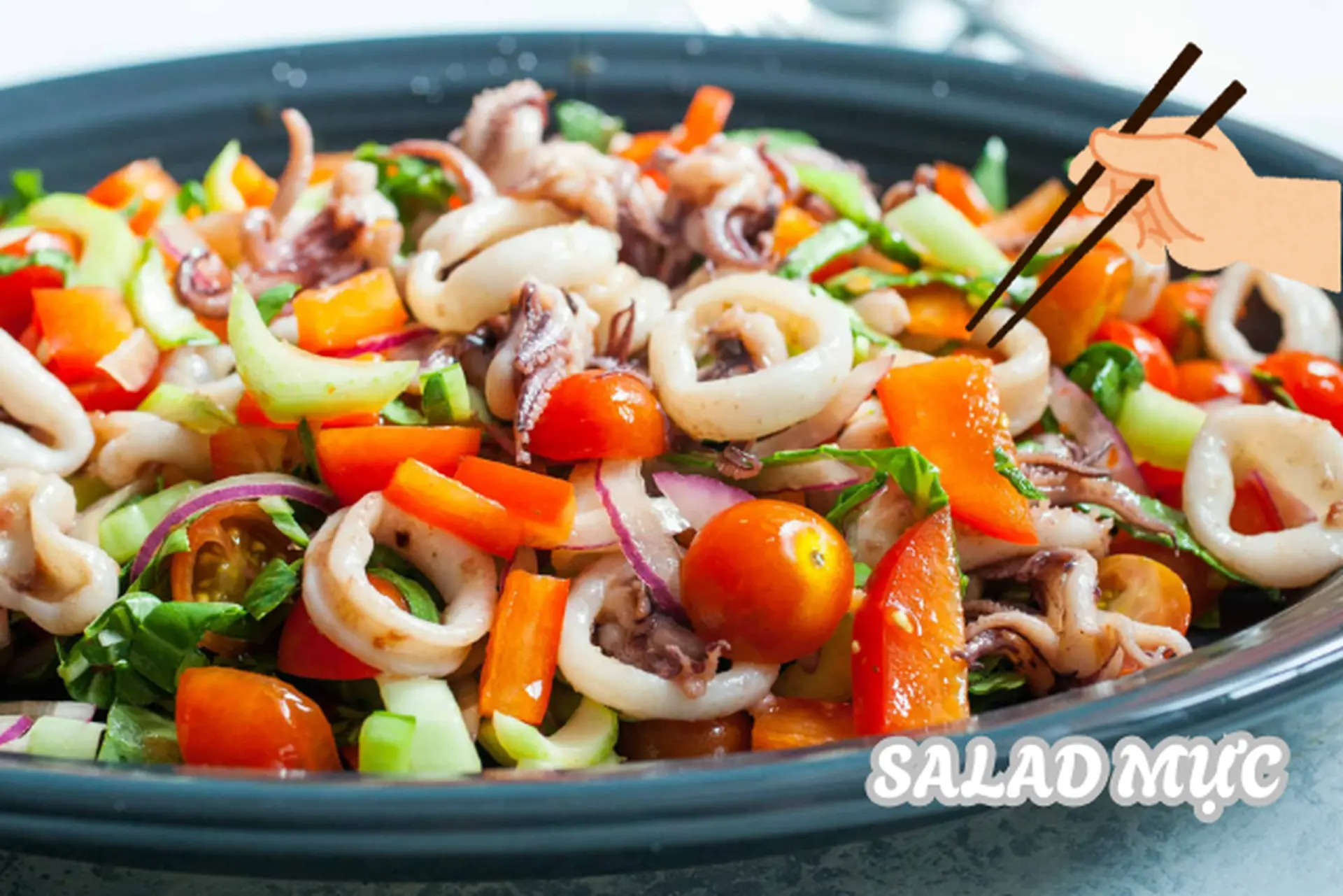 Bí quyết làm salad mực tươi ngon, giòn sần sật, đảm bảo gây nghiện ngay từ miếng đầu tiên