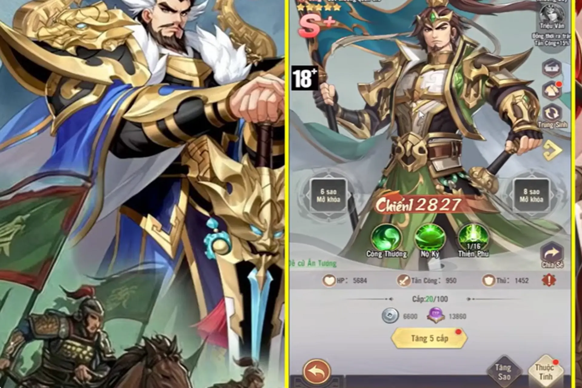 Cách chơi Samkok Tam Quốc, game chiến thuật đấu tướng lấy bối cảnh thời Tam Quốc