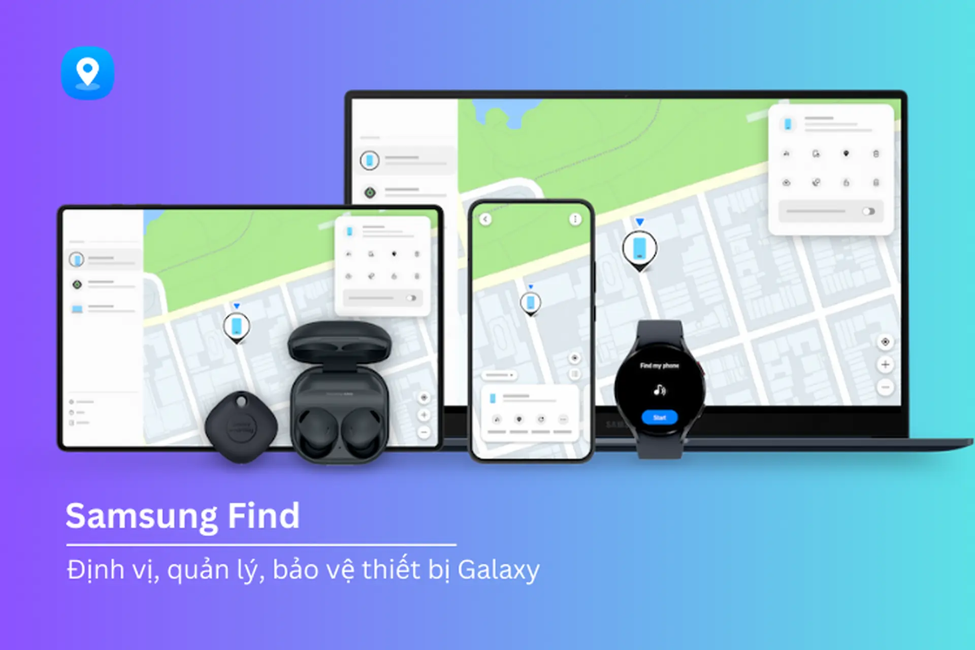 Samsung Find: Giải pháp thông minh giúp định vị, quản lý và bảo vệ thiết bị Galaxy