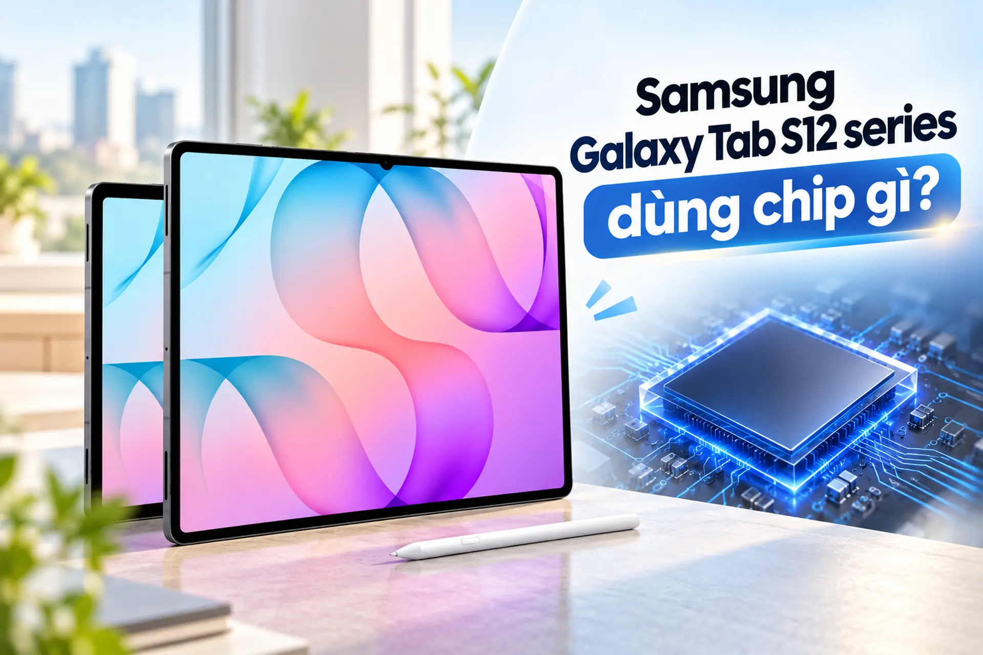 Samsung Galaxy Tab S12 series dùng chip gì? Đánh giá hiệu năng, đồ họa và khả năng xử lý AI
