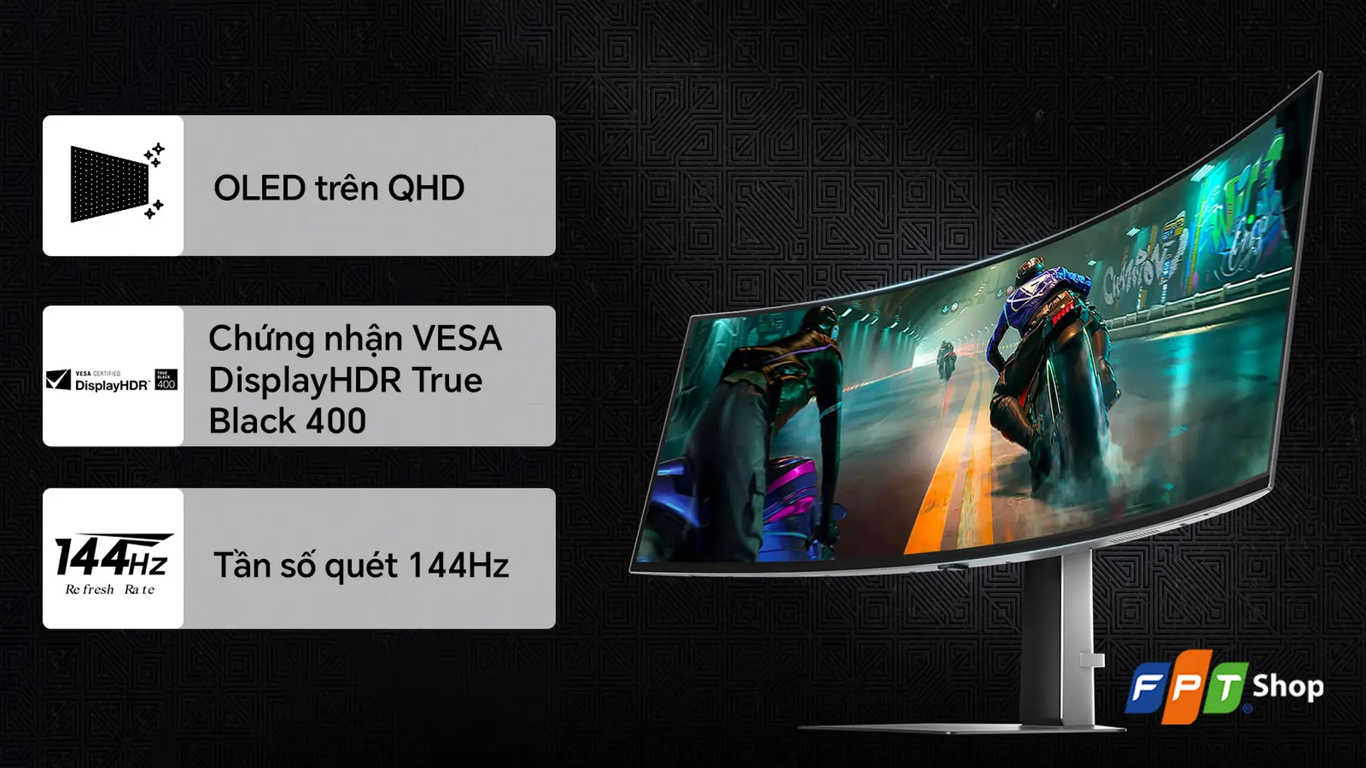 Màn hình Gaming Samsung Odyssey G9 LS49DG910SEXXV 49 inch/DQHD (5120x1440)/OLED/144Hz