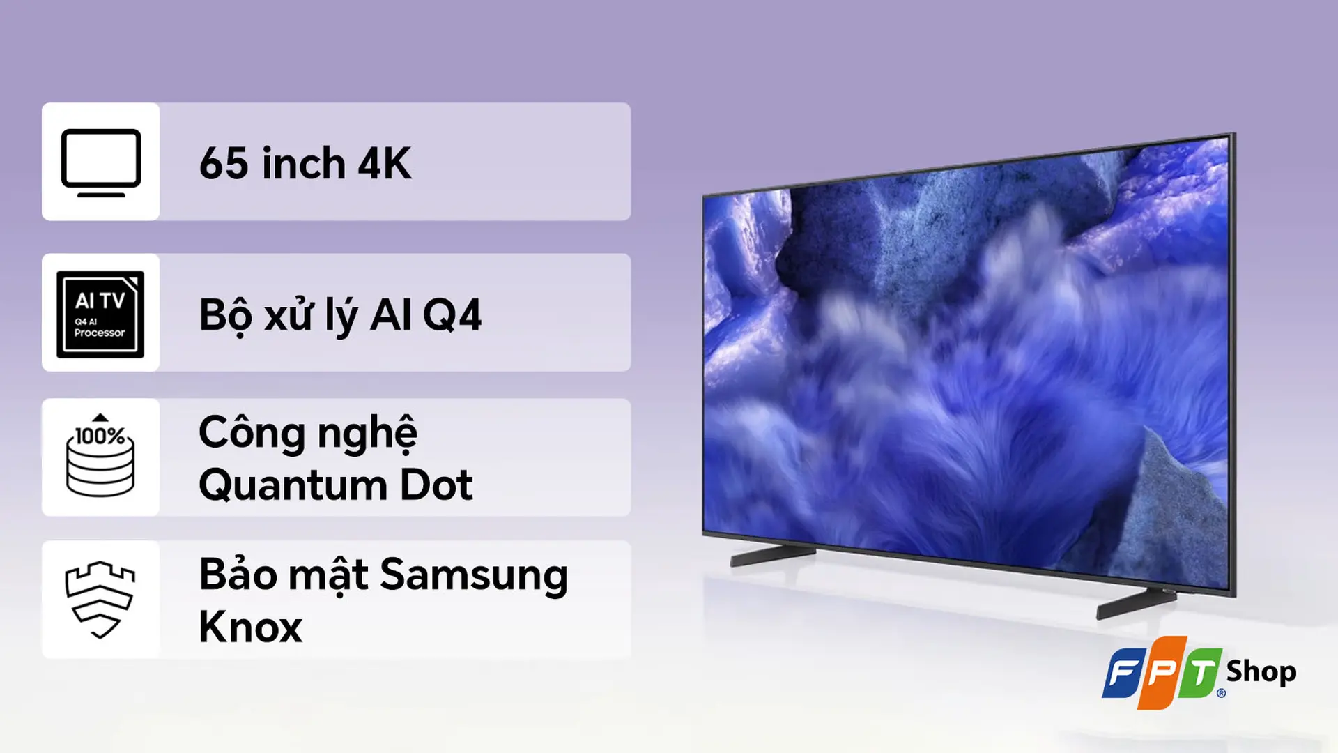 Samsung Smart AI TV QLED 50 inch 4K QA50QEF1A
