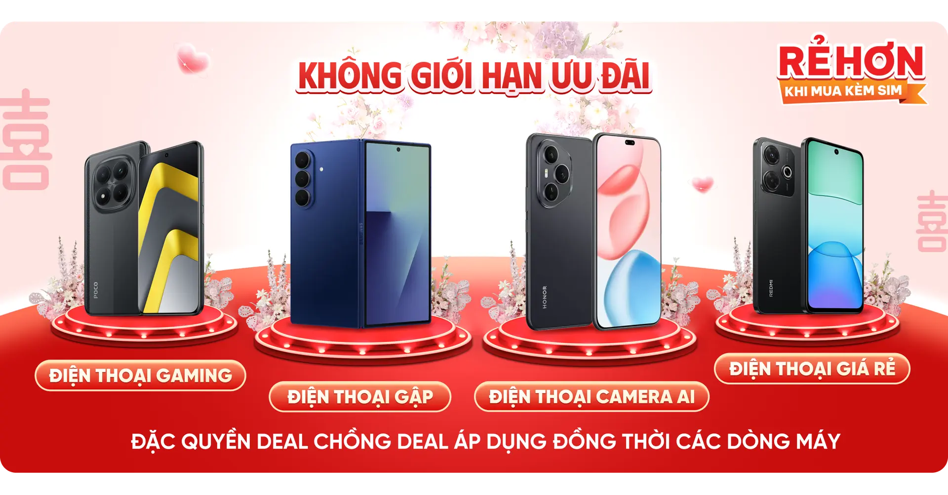 KHÔNG GIỚI HẠN ƯU ĐÃI