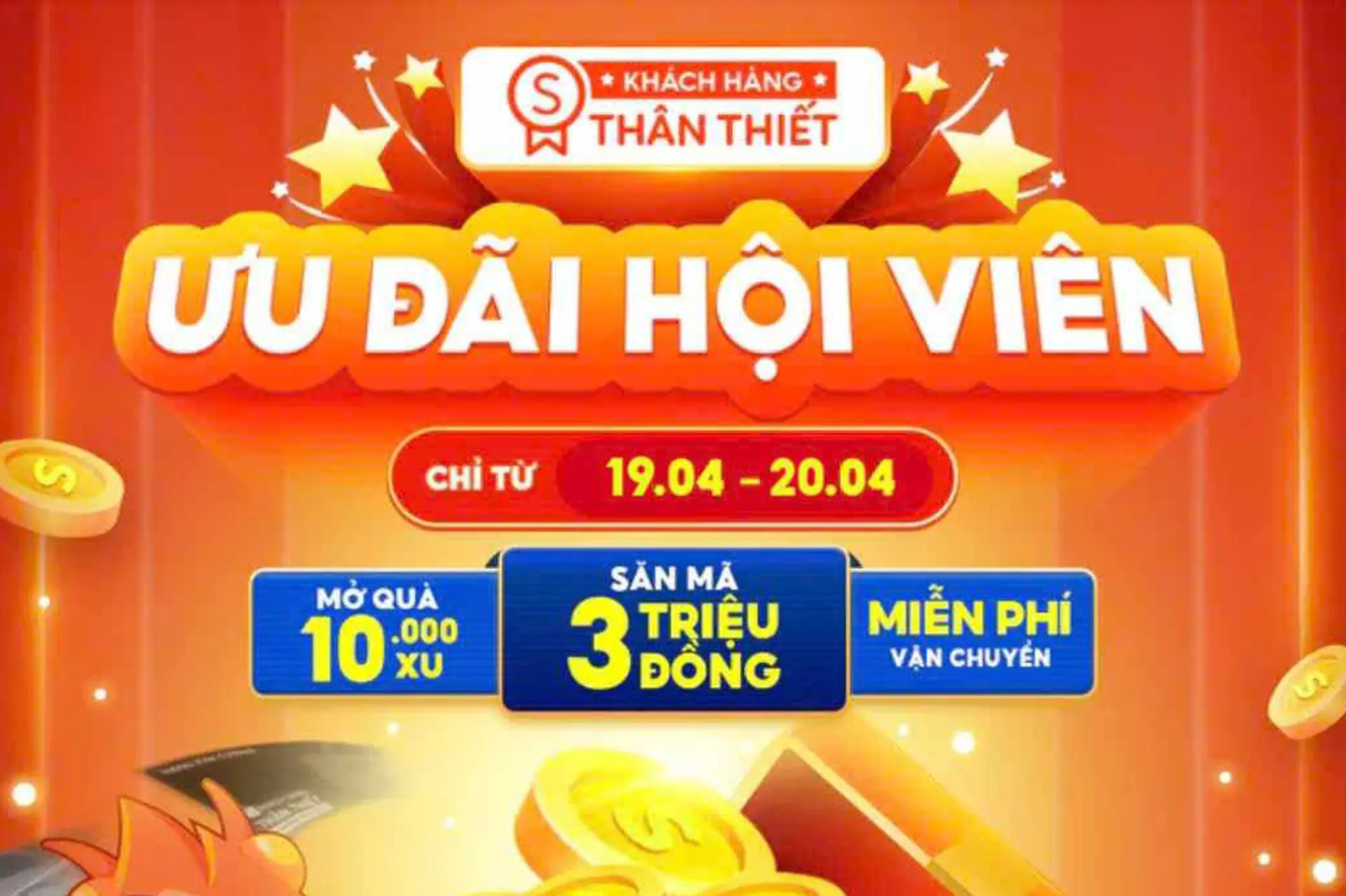 20/04 - Ngày hội thành viên, săn ngay voucher giảm đến 3 triệu trên gian hàng Shopee của FPT Shop