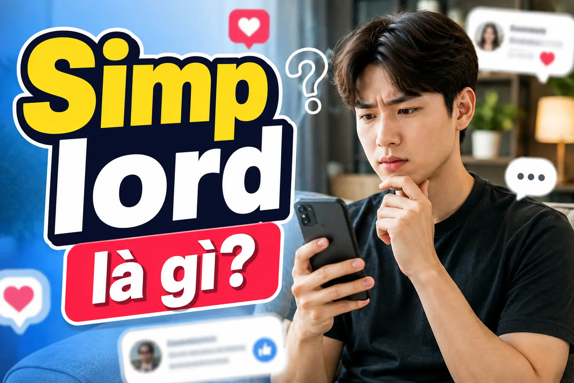 Simp lord là gì? Ý nghĩa, dấu hiệu nhận biết và cách dùng đúng trên mạng xã hội bạn nên biết