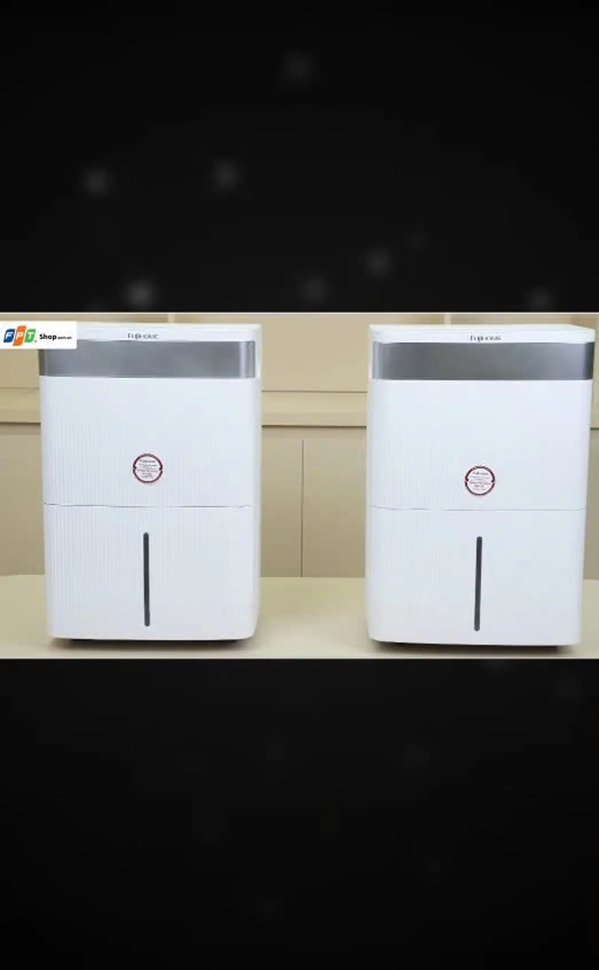 Máy hút ẩm Fujihome: DH30NW và DH40NW