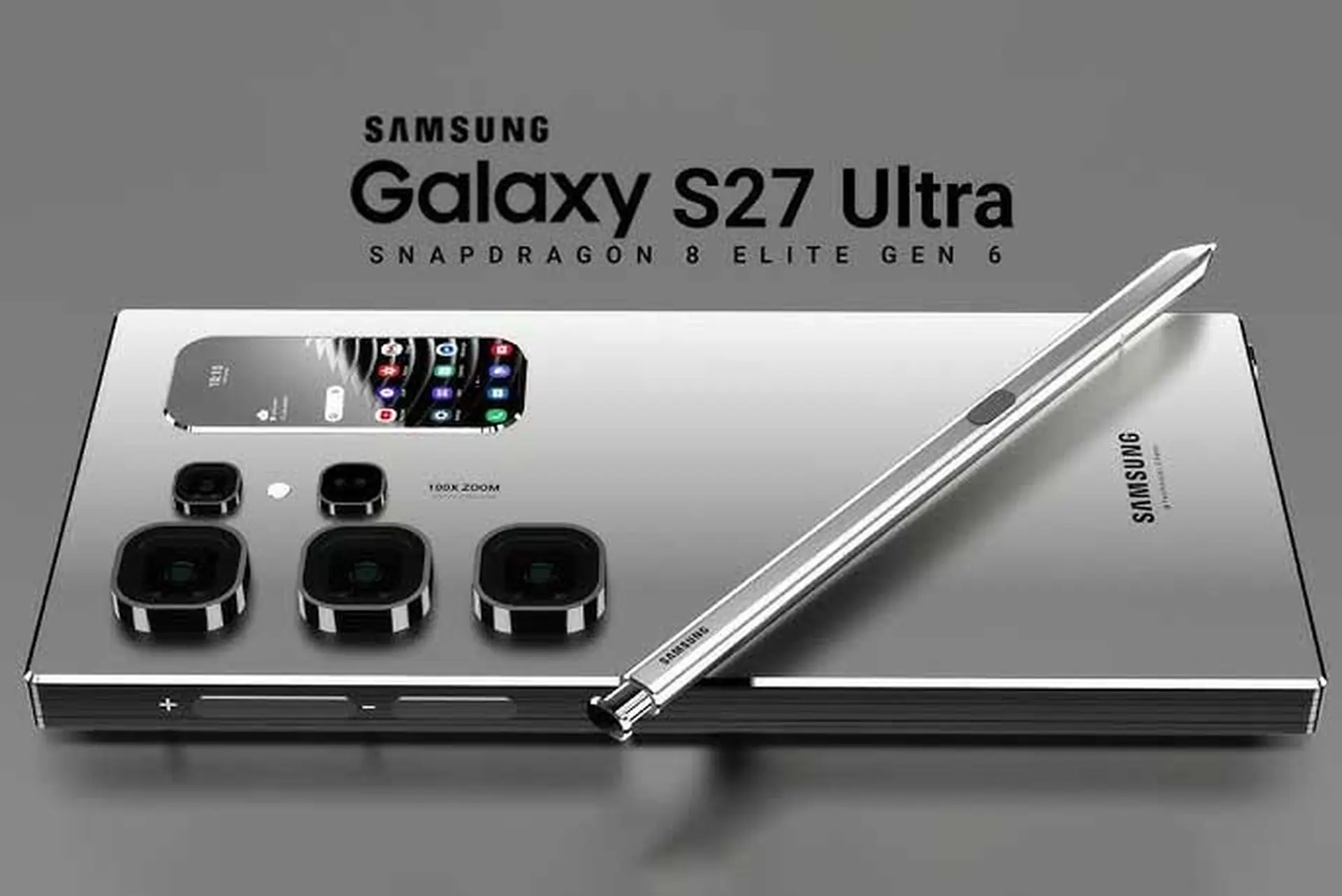 Galaxy S27 Ultra lộ cấu hình: Snapdragon 2 nm, pin 5.500 mAh, camera 200 MP