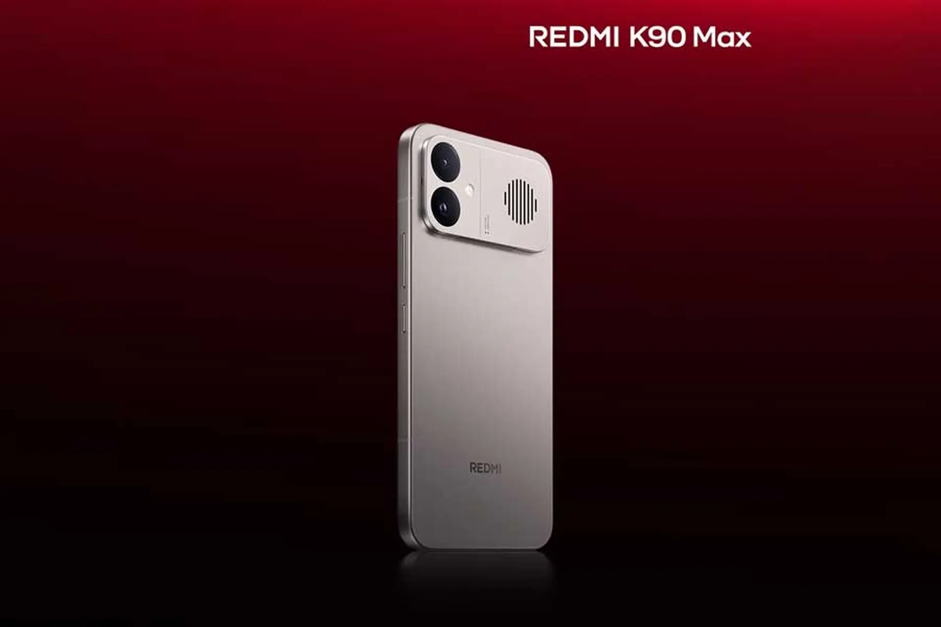 REDMI K90 Max lộ thiết kế camera tích hợp khe thoát khí cho quạt tản nhiệt