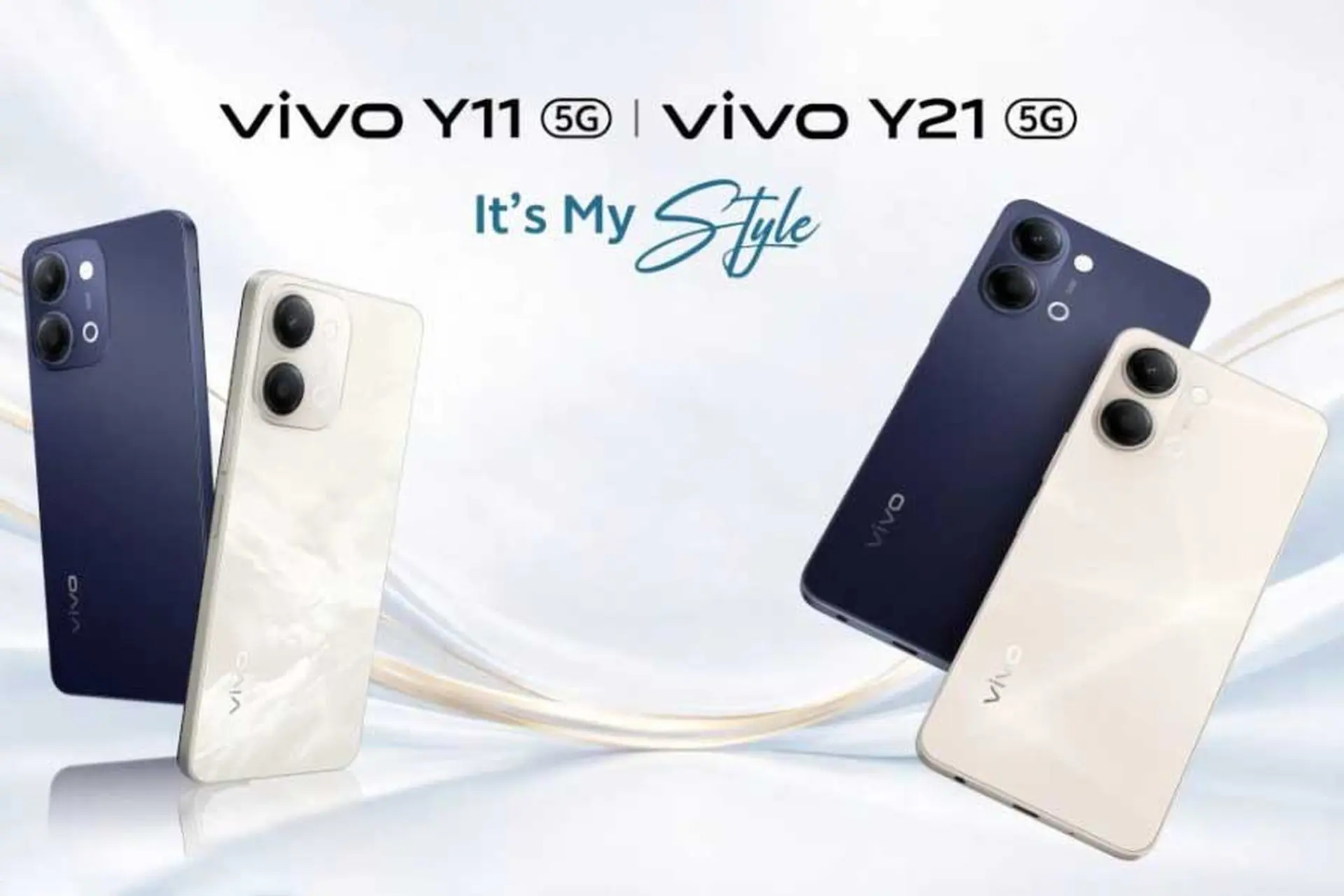 vivo Y21 5G và Y11 5G ra mắt: Pin 6.500 mAh, màn hình 120 Hz