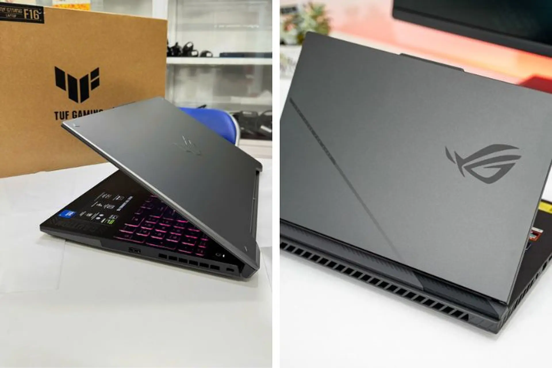 So sánh ASUS TUF và ASUS ROG Strix: Sự khác biệt trong thiết kế và hiệu năng