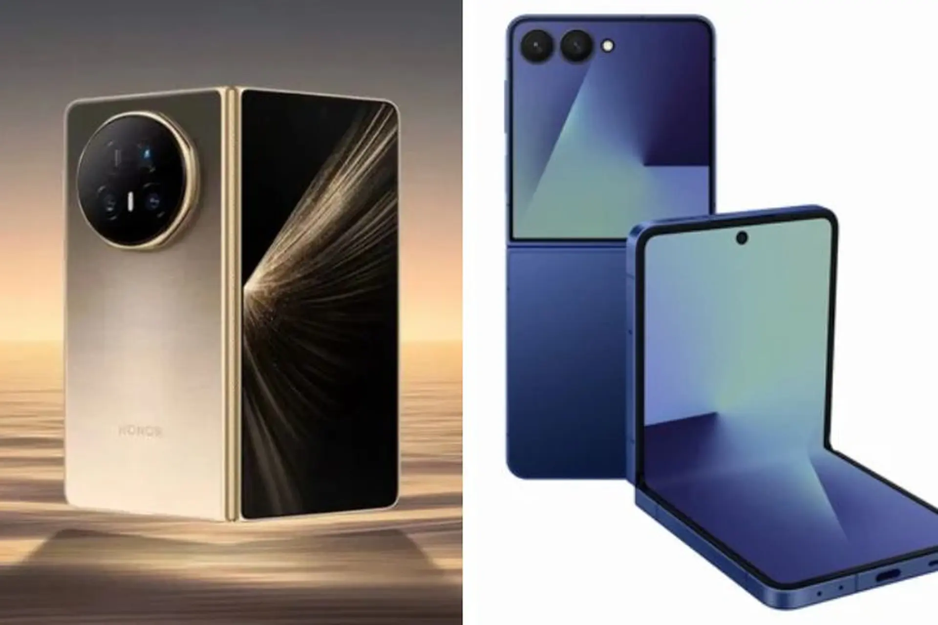 So sánh HONOR Magic V5 vs Samsung Galaxy Z Flip7 về các yếu tố như thiết kế, hiệu năng