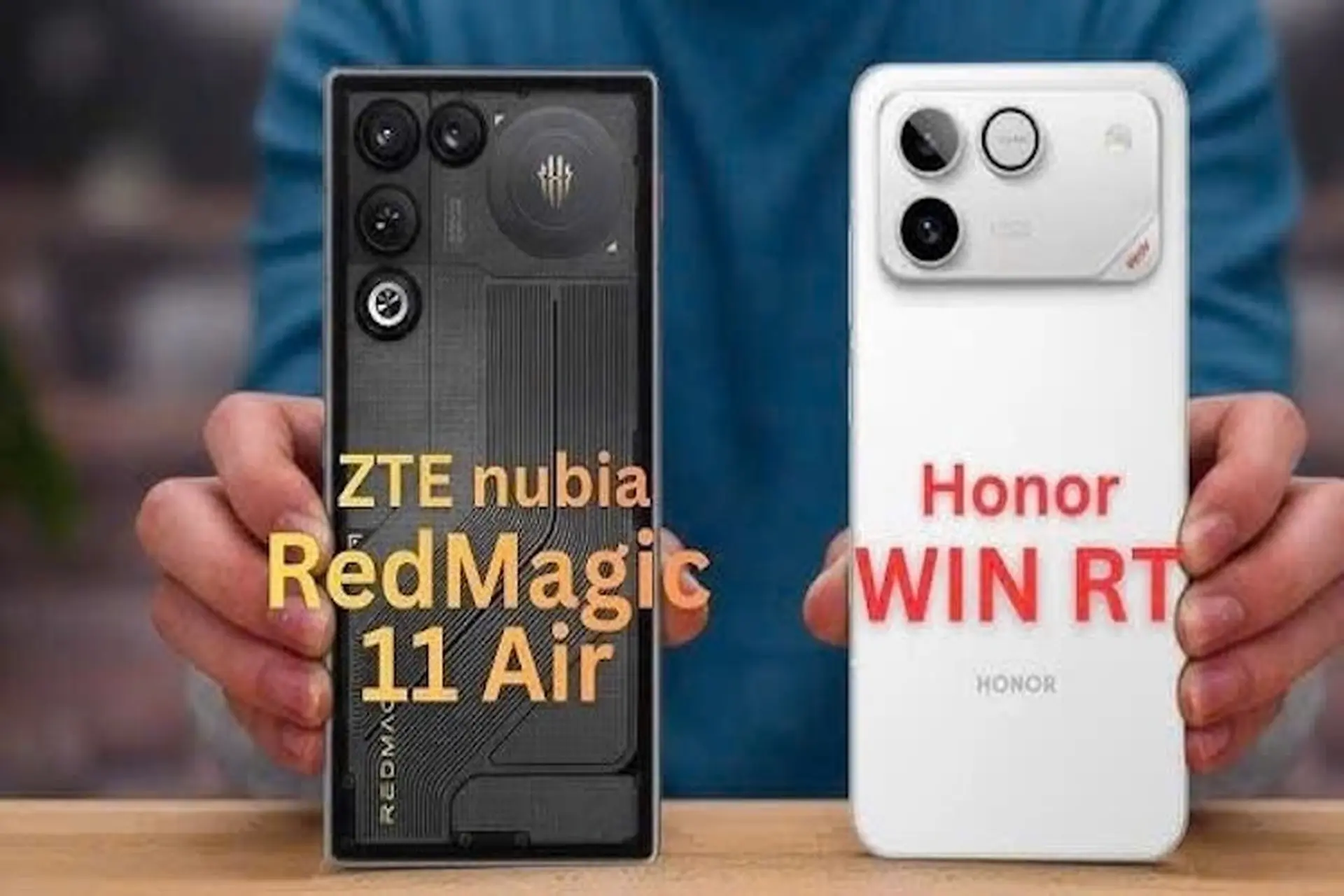 So sánh RedMagic 11 Air và Honor Win RT: Smartphone gaming nào đáng chọn?