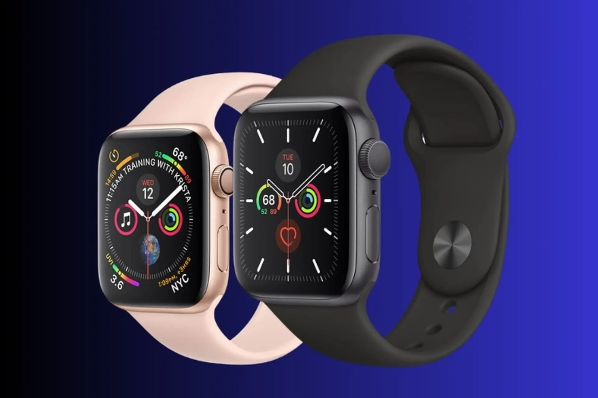 So sánh Apple Watch Series 4 và 5: Chi tiết về thiết kế, tính năng và hiệu năng