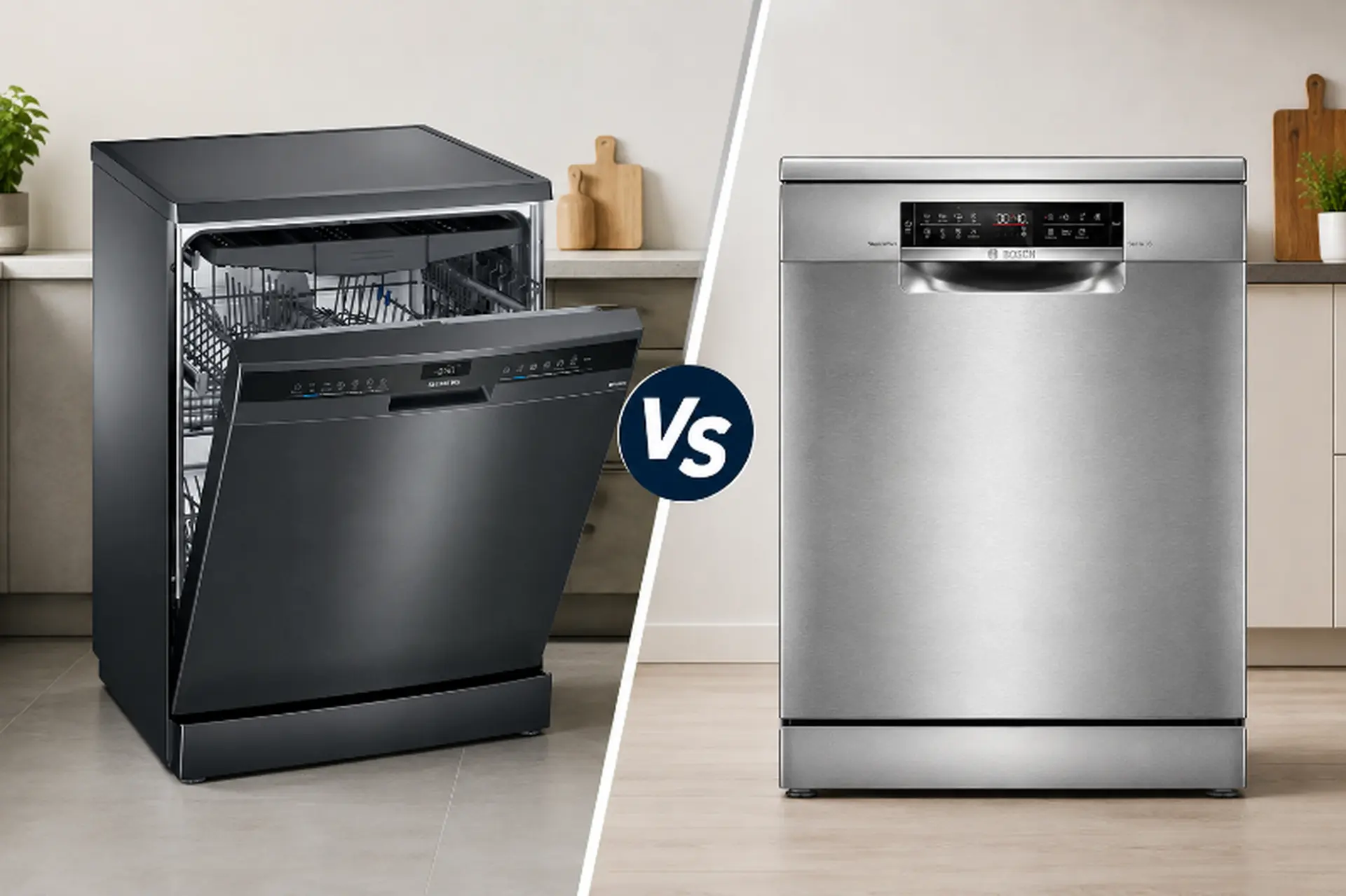 So sánh máy rửa bát Bosch và Siemens: Đâu là lựa chọn phù hợp với gia đình bạn?