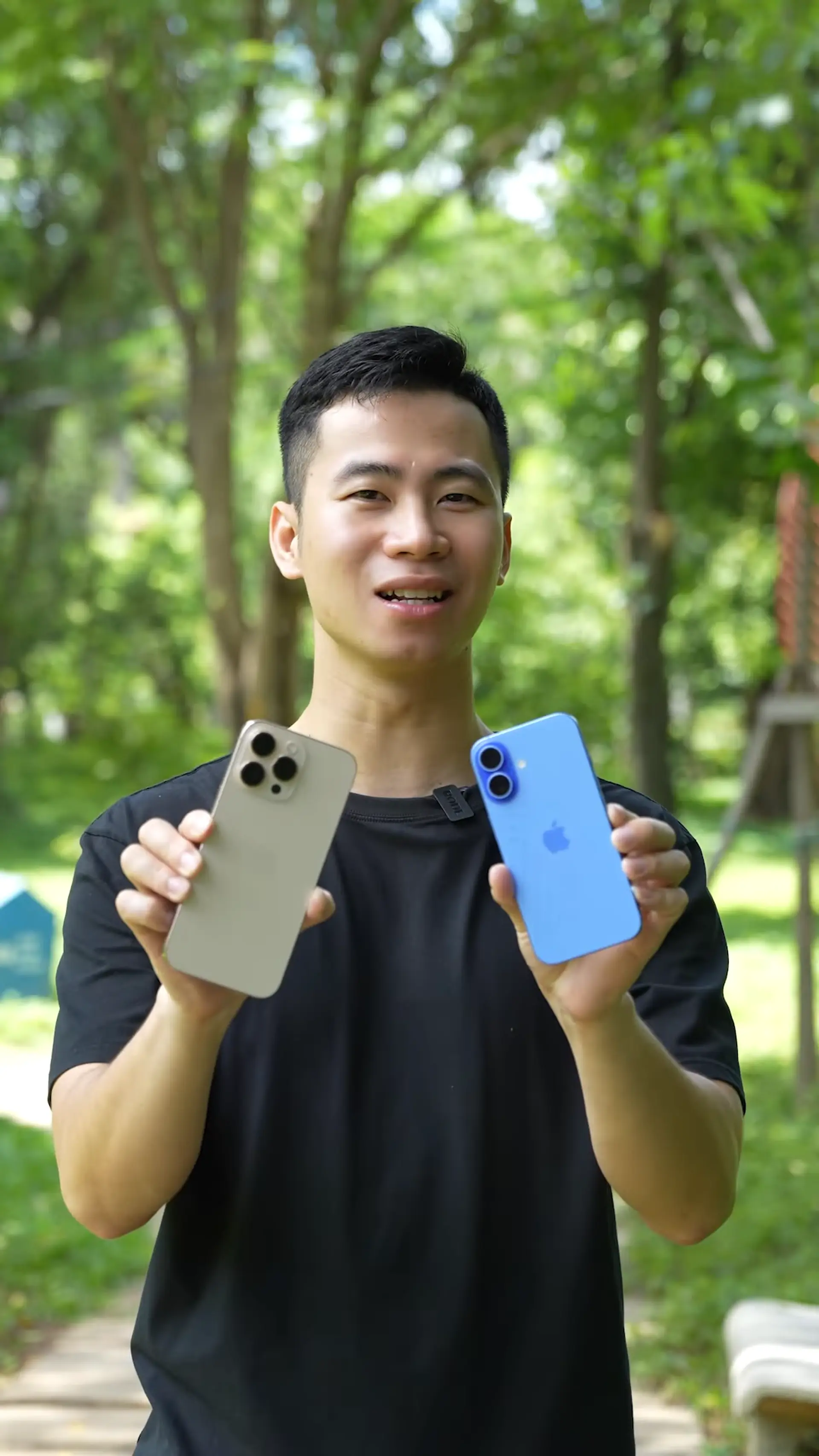 So sánh camera iPhone 16 và iPhone 16 Pro Max