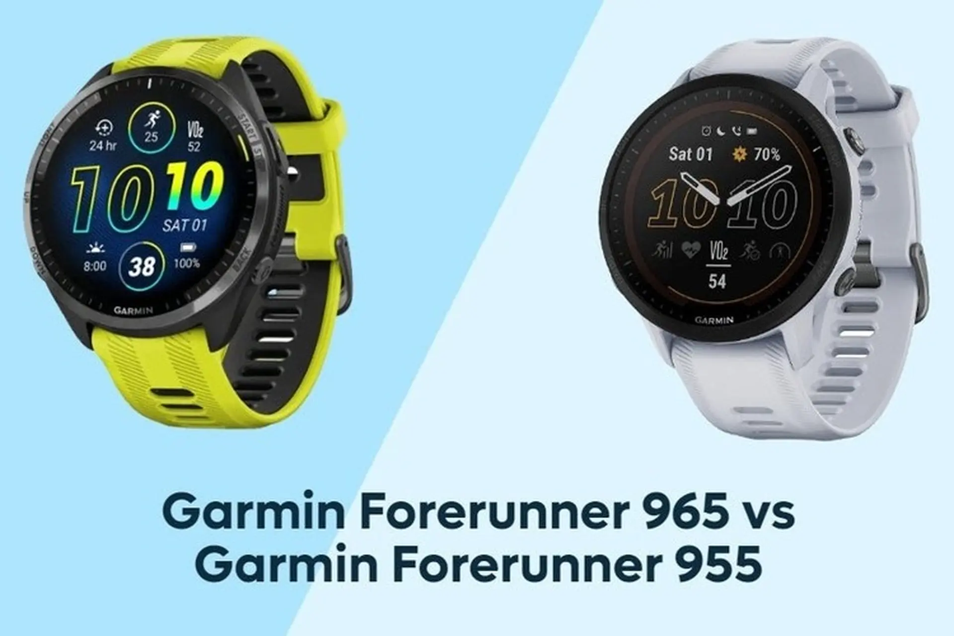So sánh chi tiết Garmin Forerunner 965 và Garmin Forerunner 955 Solar - Đâu là lựa chọn xứng đáng?
