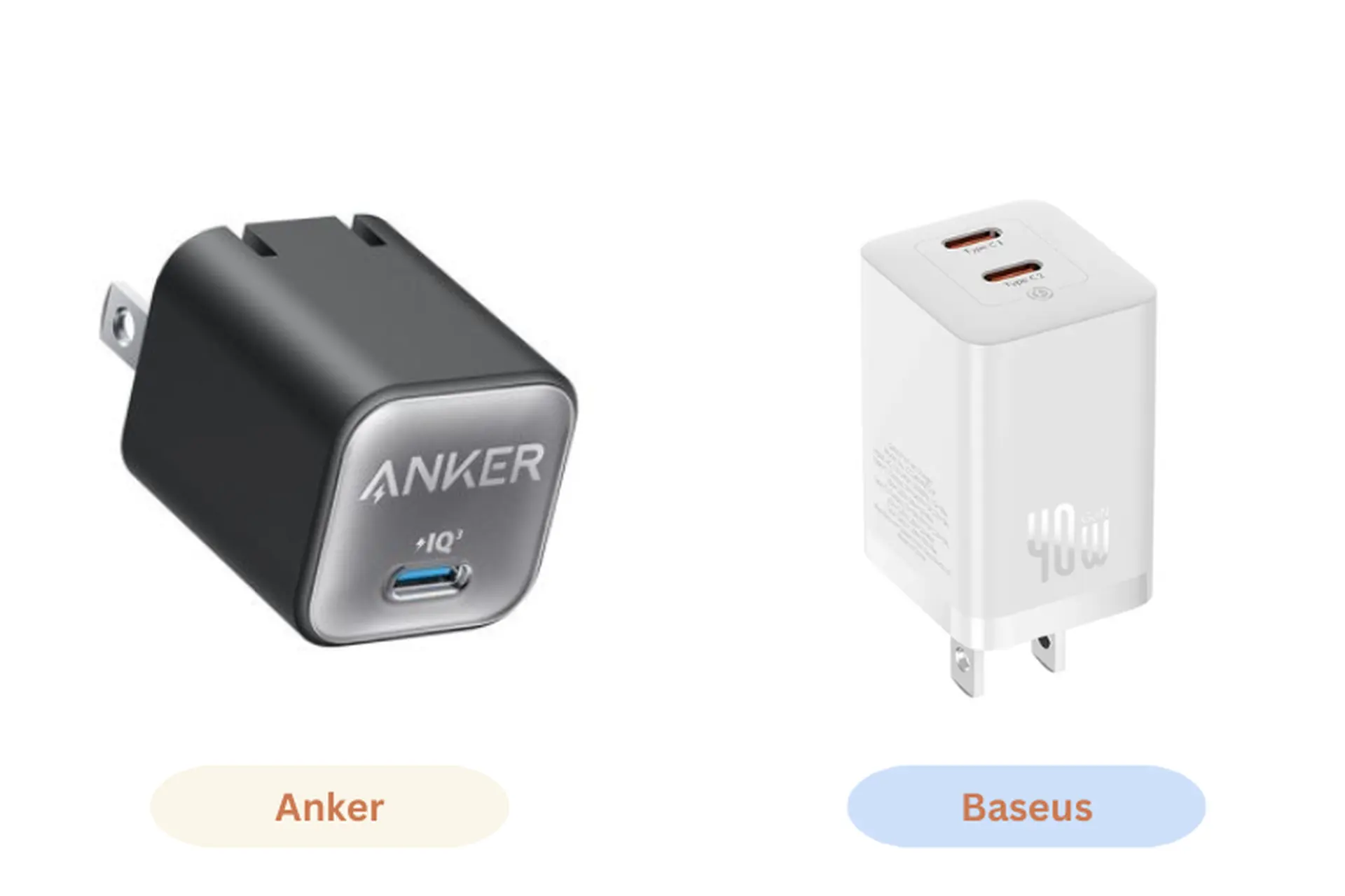 So sánh củ sạc Anker và Baseus: Nên mua củ sạc hãng nào để đảm bảo ổn định?