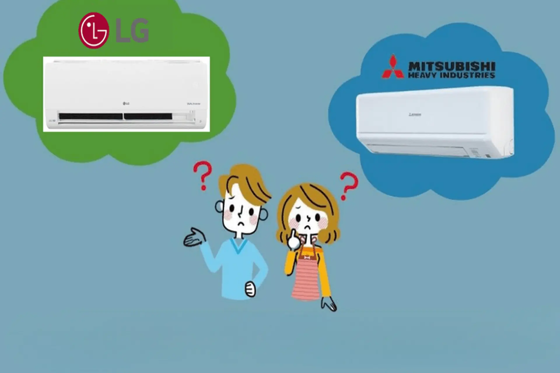 So sánh điều hoà LG và Mitsubishi: Gợi ý dòng điều hòa nào phù hợp hơn với nhu cầu gia đình bạn