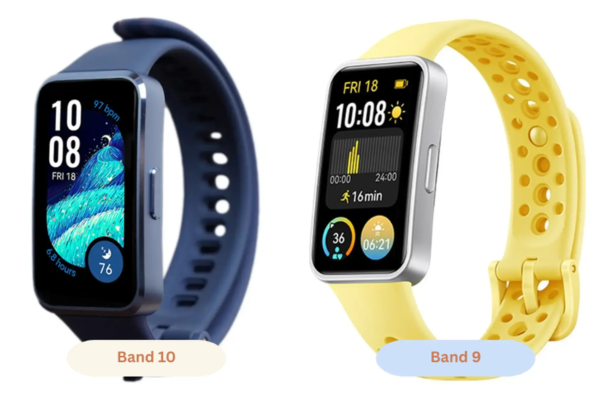 So sánh HUAWEI Band 10 và Band 9: Đâu là lựa chọn phù hợp nhất cho người dùng yêu công nghệ?