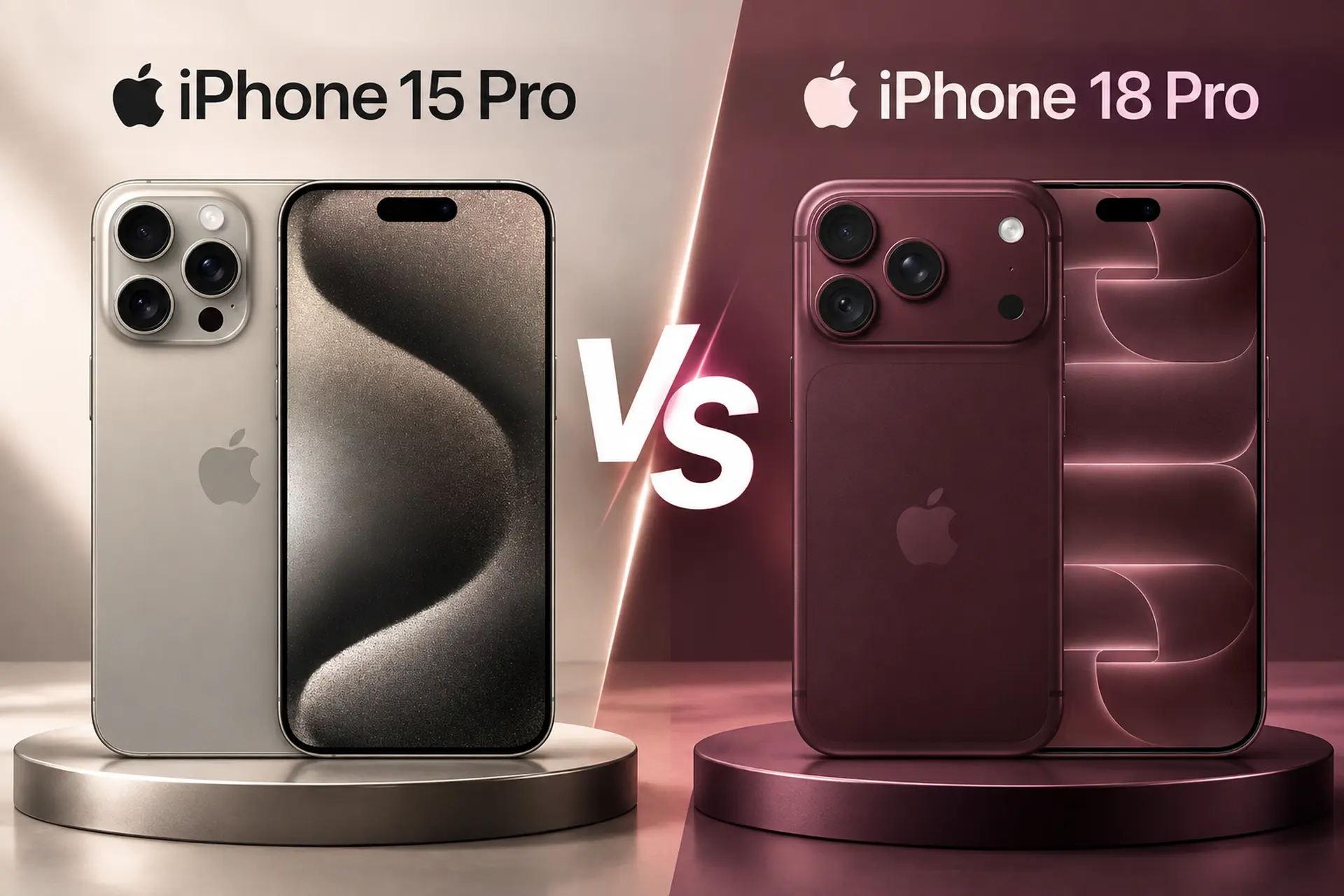 So sánh iPhone 18 Pro vs iPhone 15 Pro: Thế hệ mới nâng cấp gì sau 3 năm?