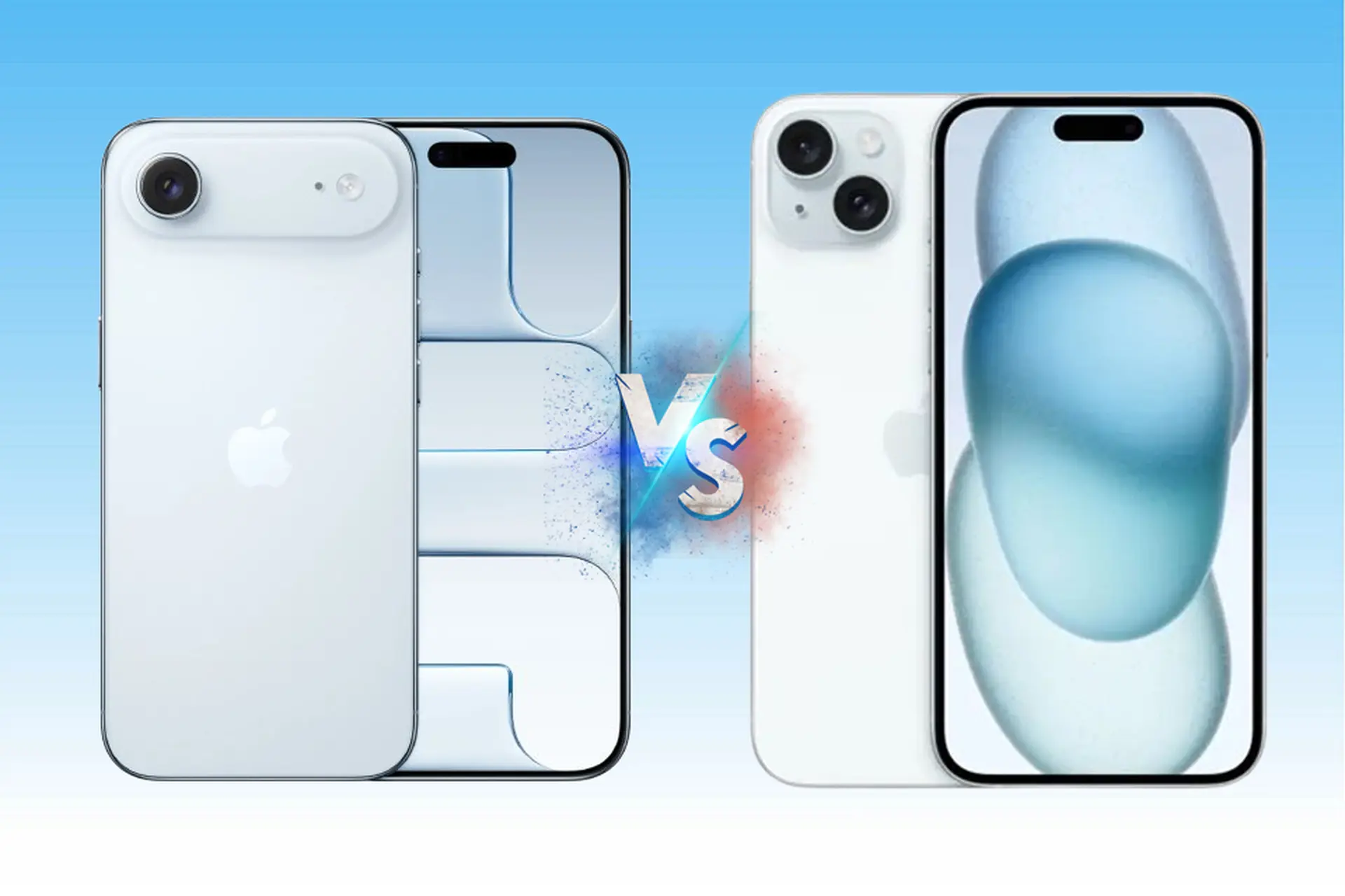 So sánh iPhone Air vs iPhone 15 Plus: Cuộc đối đầu giữa tương lai và truyền thống?