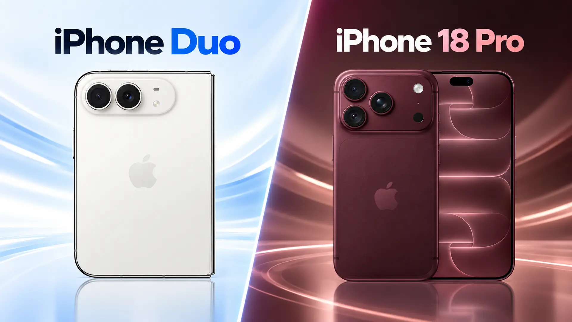 So sánh iPhone Duo và iPhone 18 Pro: Có gì khác biệt giữa hai flagship cao cấp của Apple năm 2026?