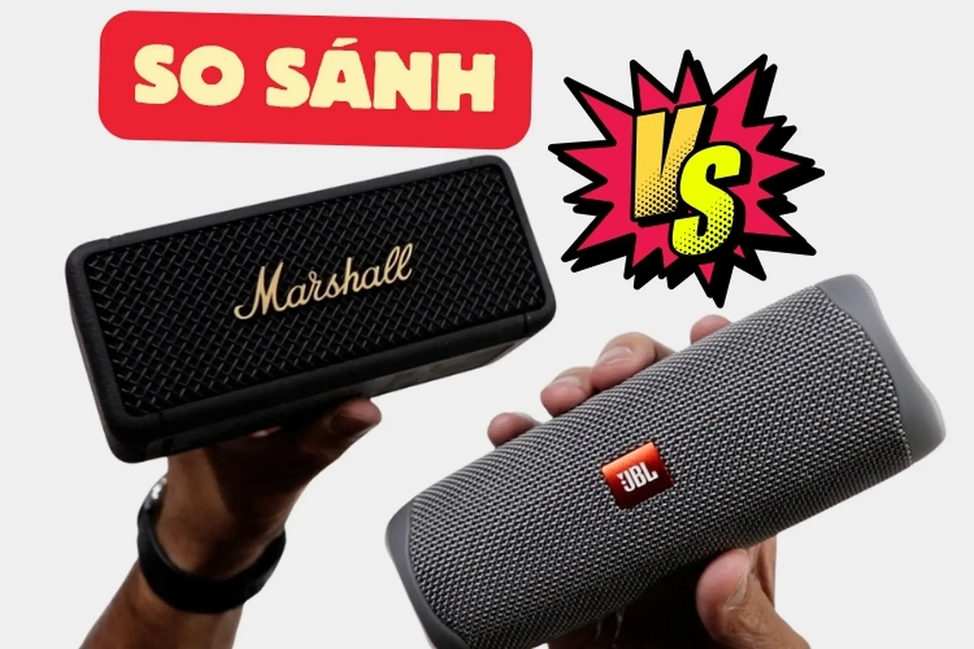 So sánh loa Marshall và JBL chi tiết từ A-Z: Nên chọn loa nào để nghe nhạc hay?
