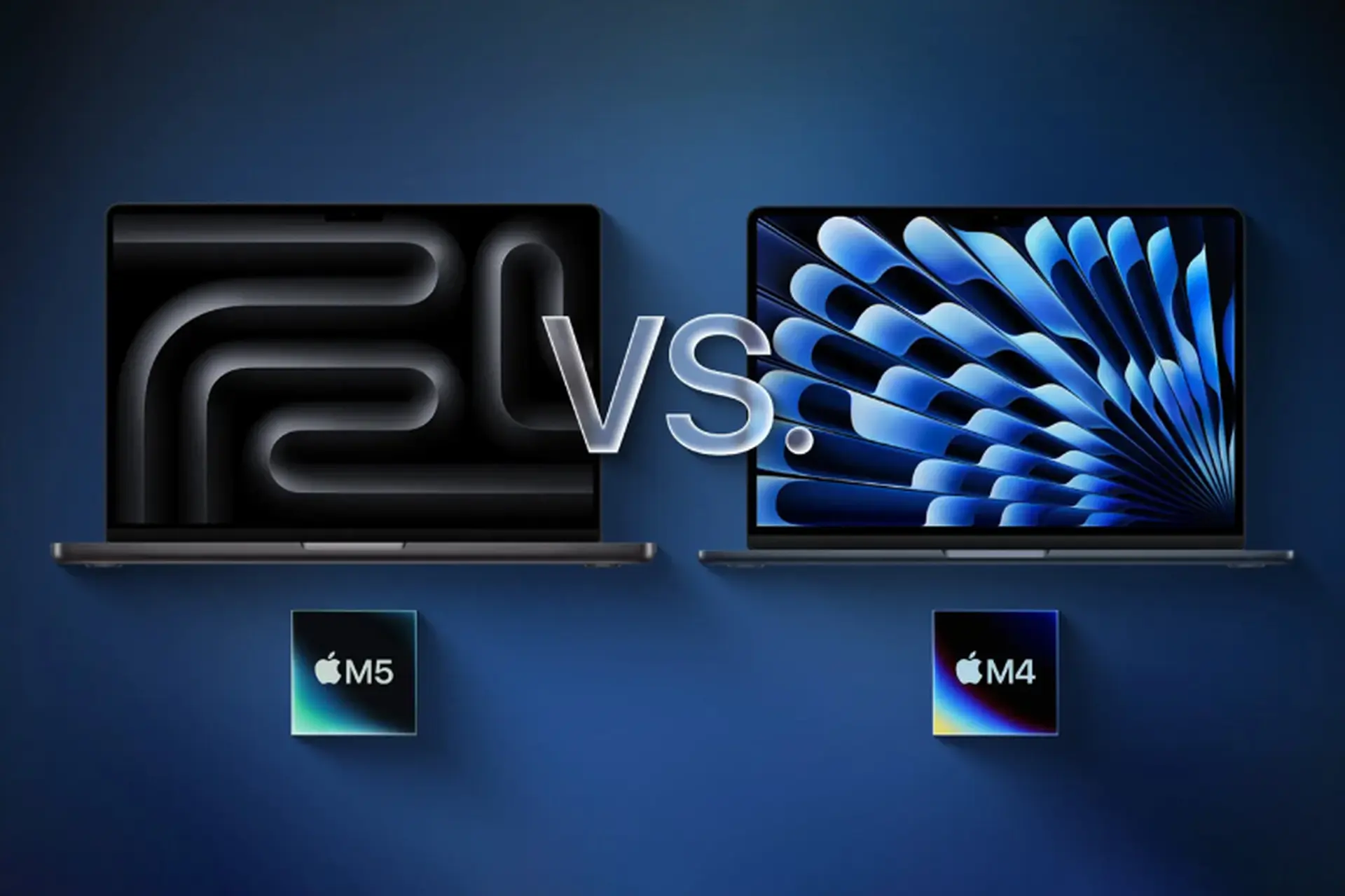 So sánh MacBook Pro M5 và MacBook Air M4: Khác biệt hiệu năng, thiết kế và pin