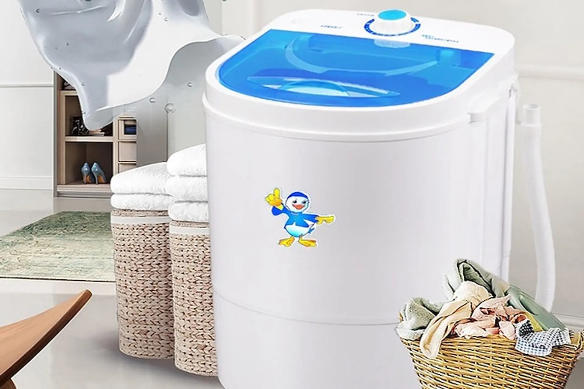 So sánh máy giặt mini Ecomix và Kawasaki chi tiết nhất lựa chọn tối ưu cho người dùng Việt
