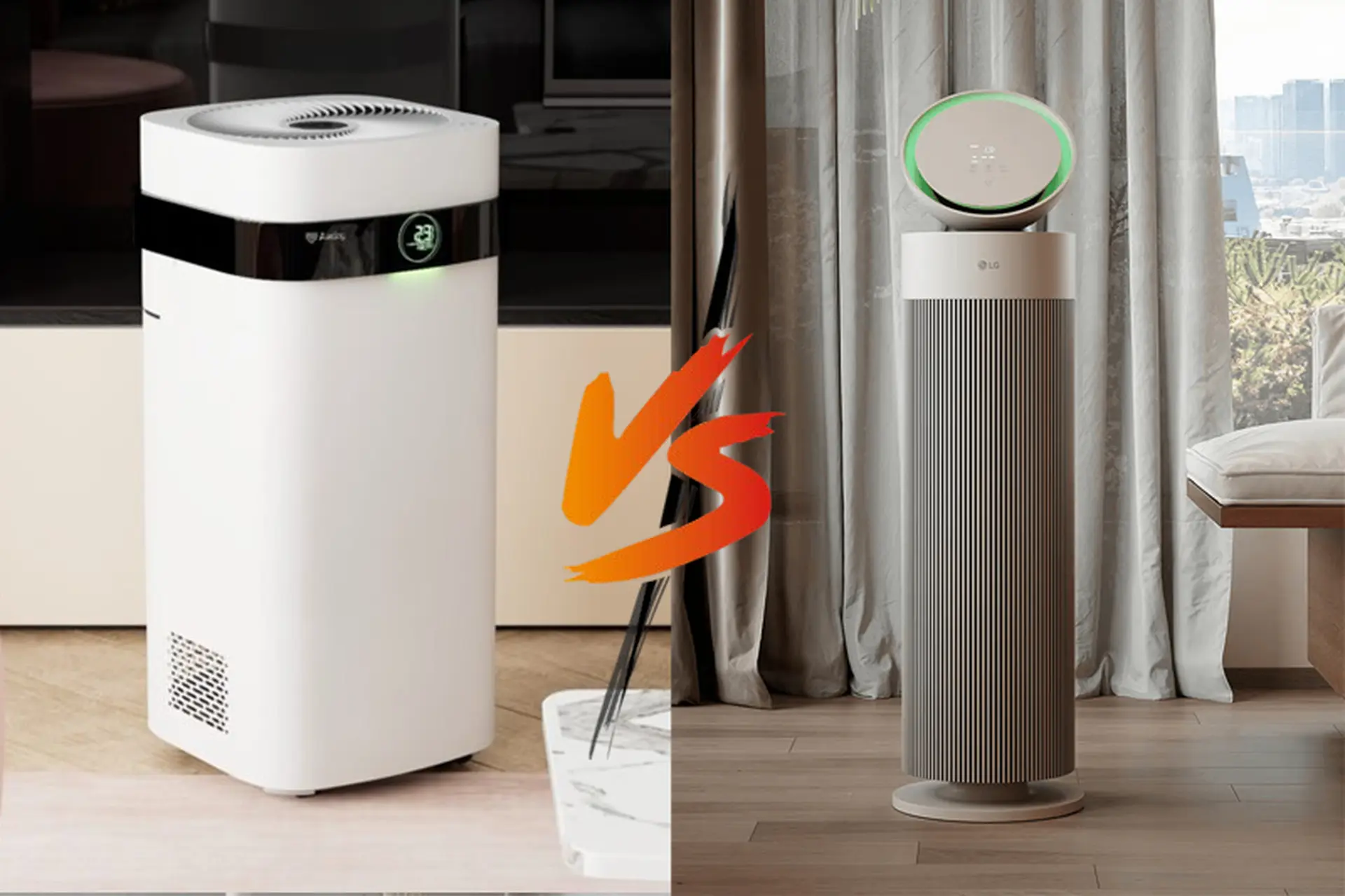 So sánh máy lọc không khí LG và AirDog chi tiết: Nên chọn thương hiệu nào?