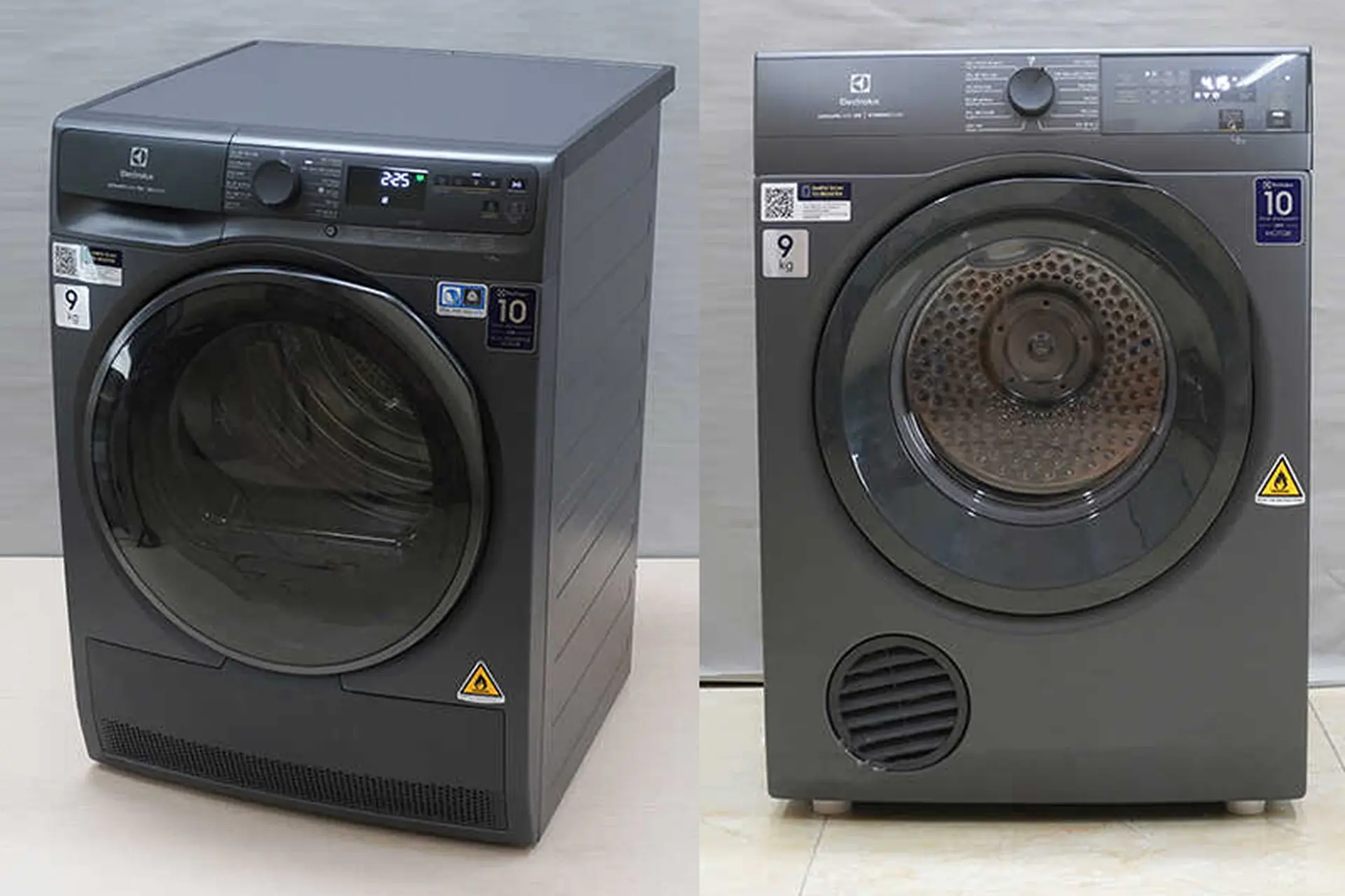 So sánh máy sấy thông hơi và bơm nhiệt Electrolux: Khác biệt chi phí điện, hiệu suất và độ bền quần áo