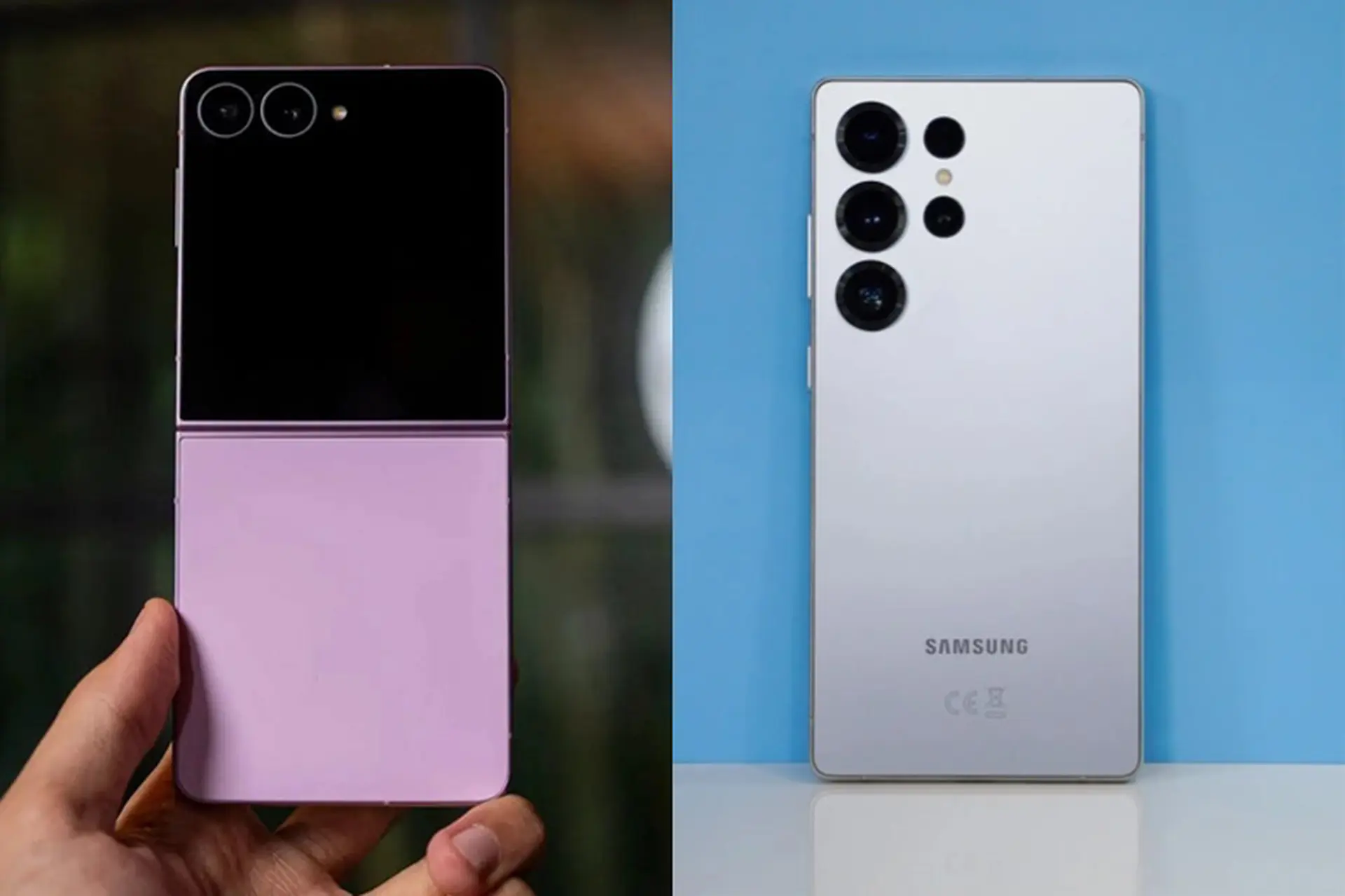 So sánh Samsung Z Flip 8 và S25 Ultra: Những khác biệt về màn hình, camera