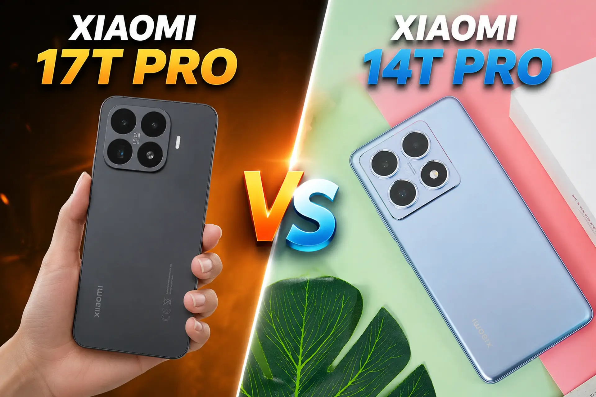 So sánh Xiaomi 14T Pro và 17T Pro: Bản mới hơn gì, có đáng nâng cấp hay không? 