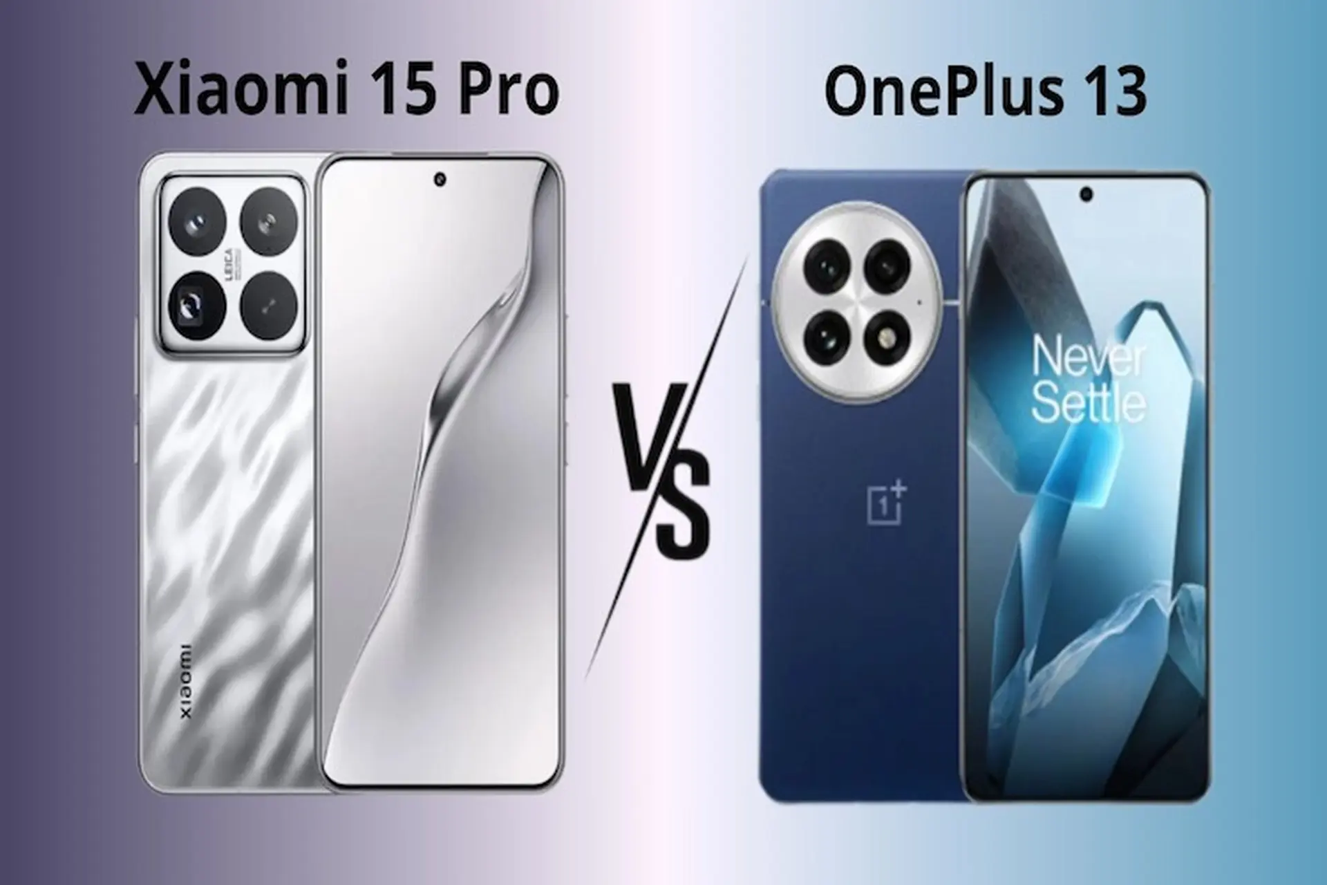 So sánh OnePlus 13 và Xiaomi 15 Pro: Cuộc đối đầu flagship Android cao cấp