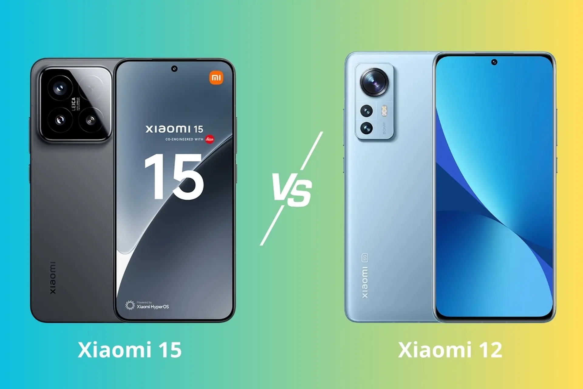 So sánh Xiaomi 15 và Xiaomi 12: 5 lý do bạn nên nâng cấp ngay hôm nay!