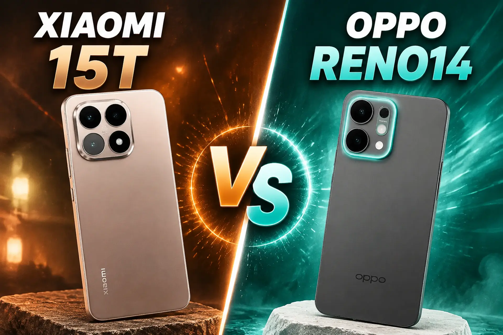 So sánh Xiaomi 15T và OPPO Reno14: Khác biệt ở đâu và nên chọn model nào?