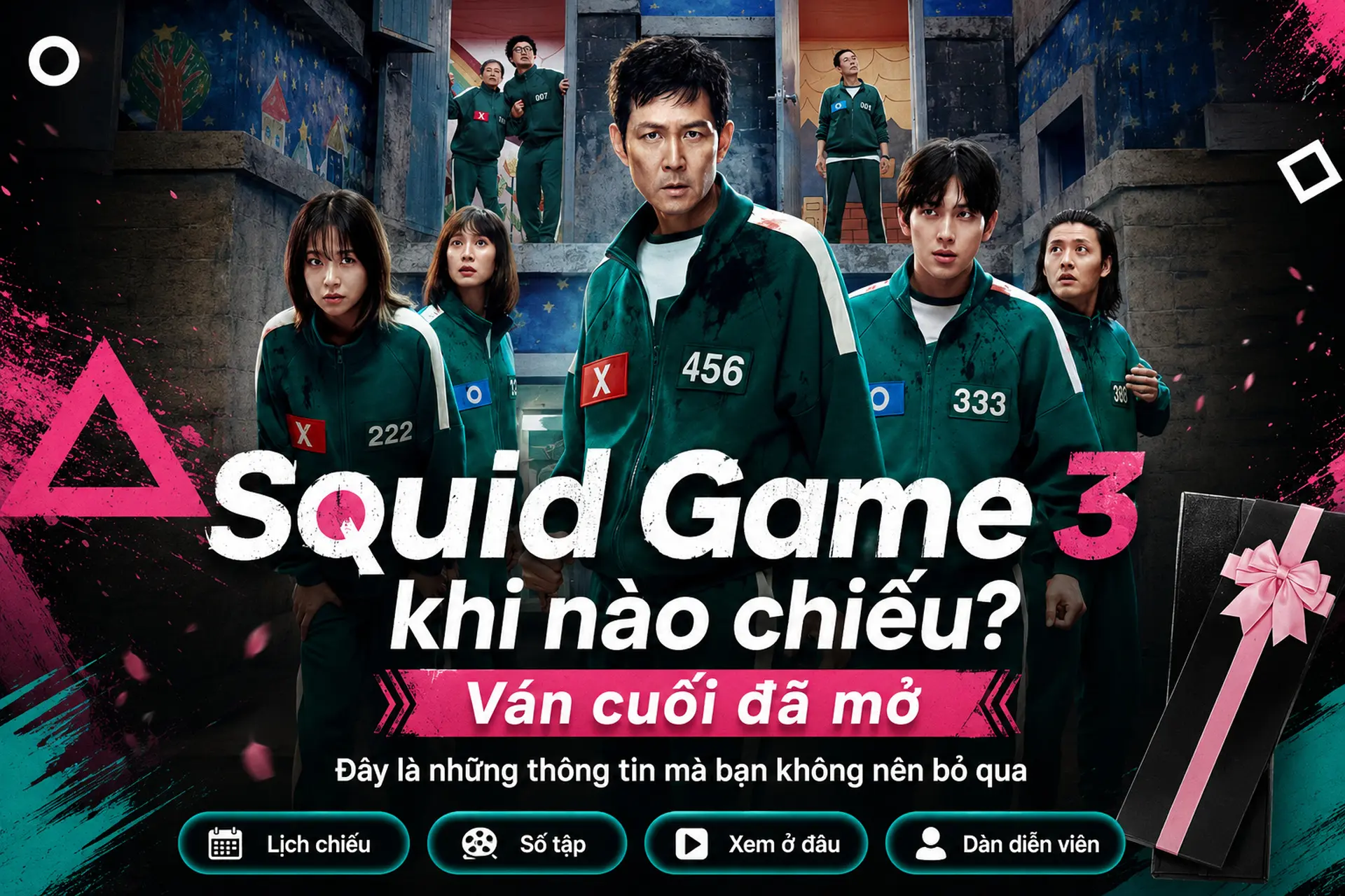 Squid Game 3 khi nào chiếu? Ván cuối đã mở và đây là những thông tin mà bạn không nên bỏ qua