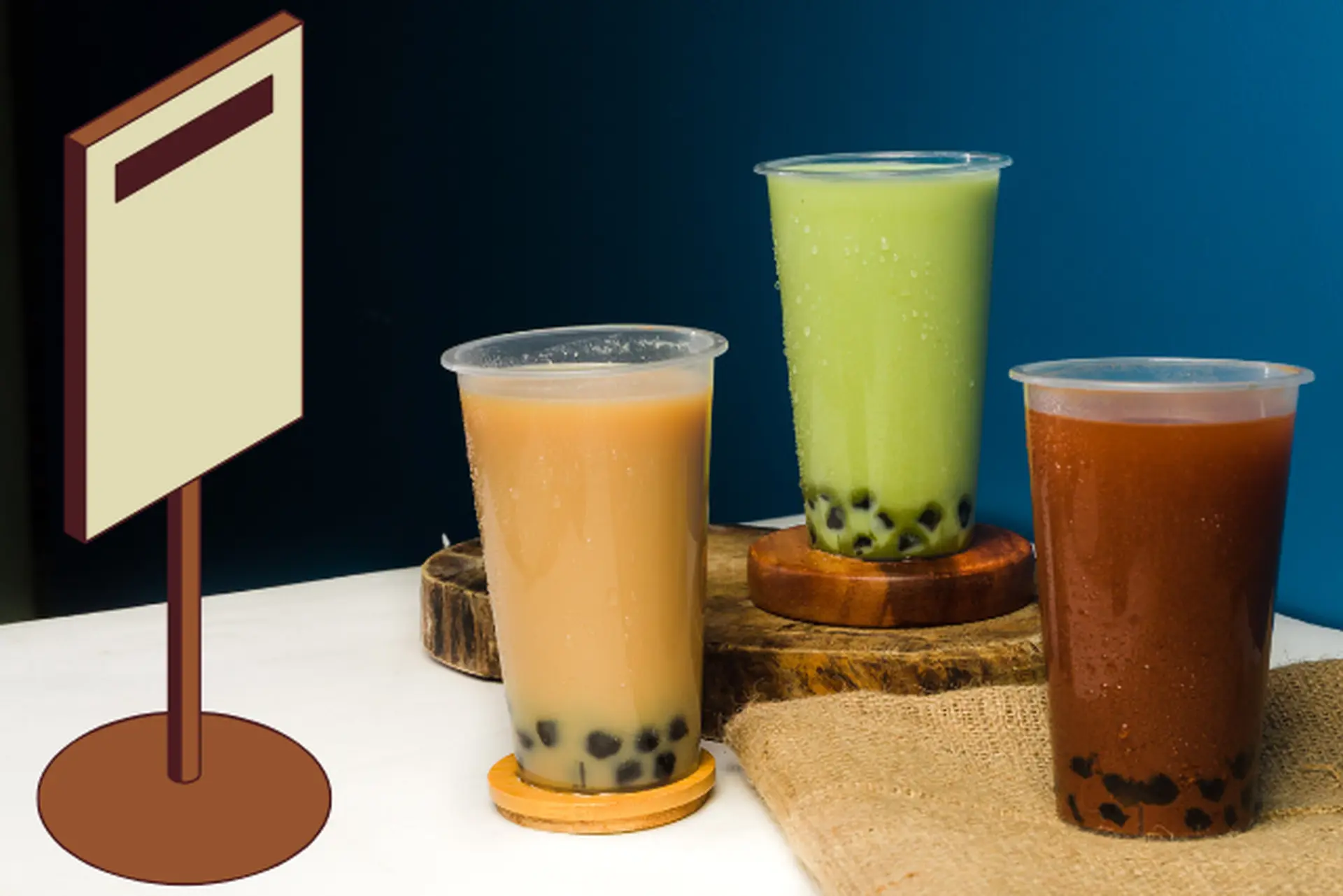 Standee trà sữa: Đừng bỏ lỡ cơ hội biến quán bạn thành tâm điểm thu hút khách hàng