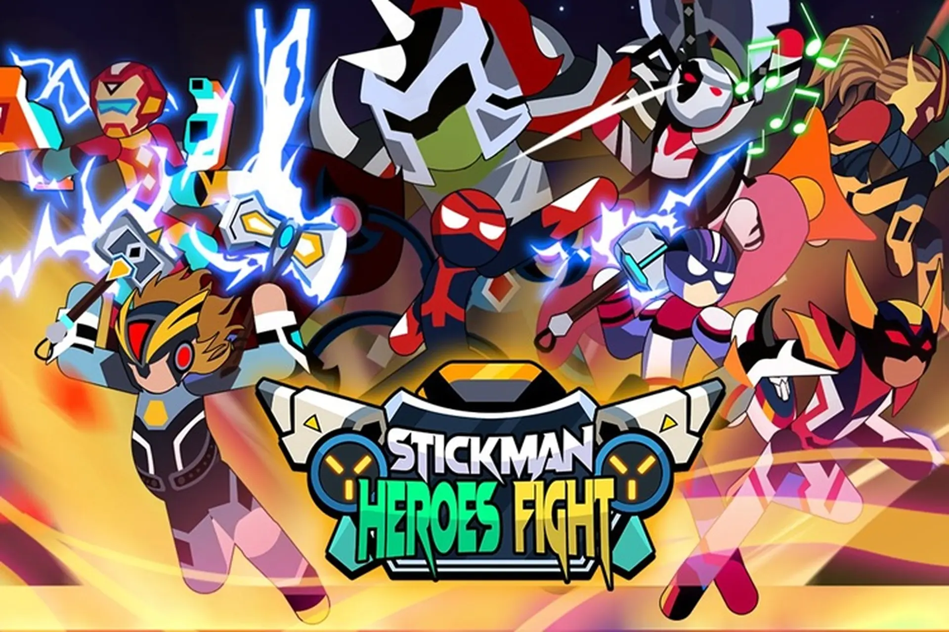 Stickman Hero Fight: Trải nghiệm game nhập vai người que siêu anh hùng độc đáo