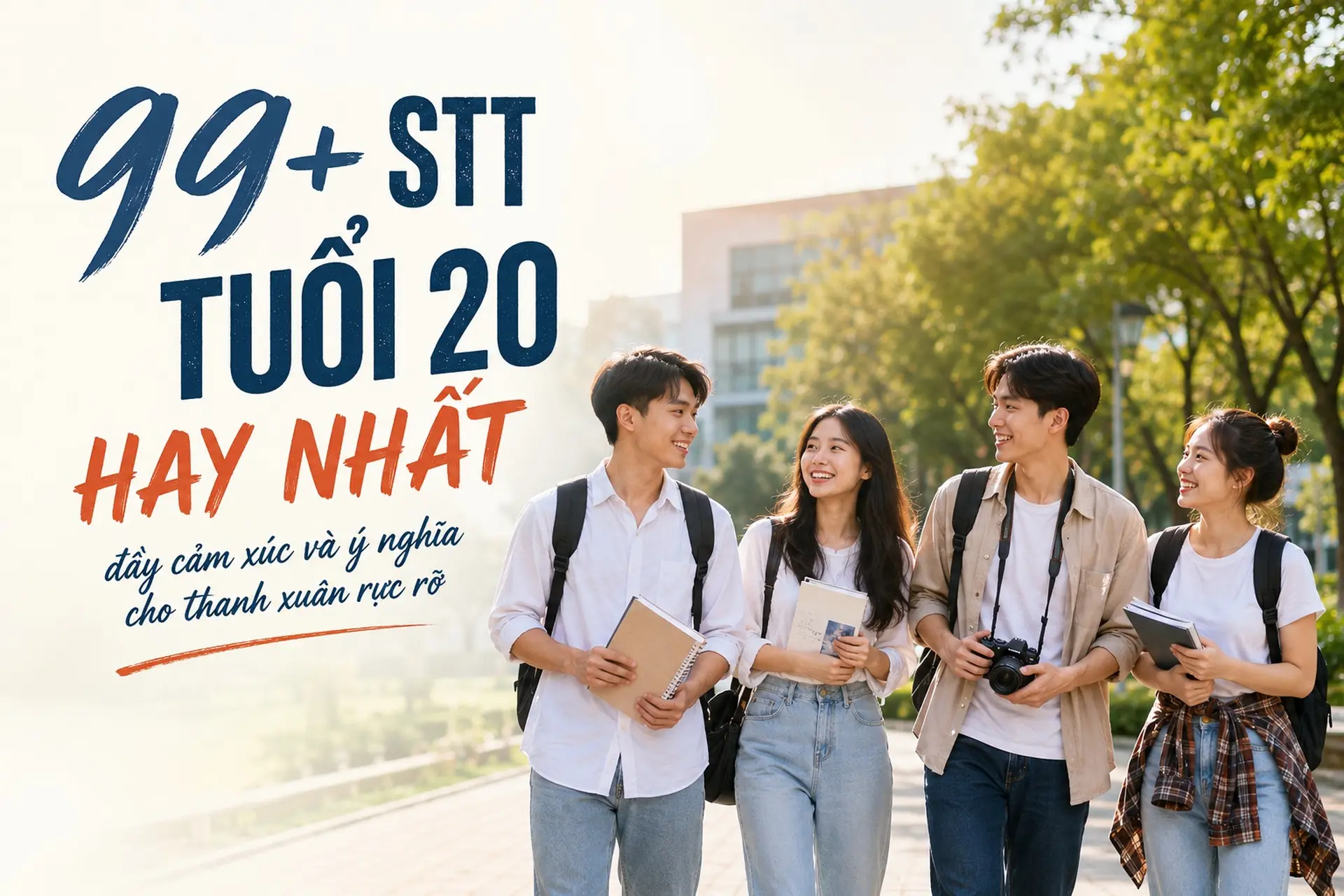 99+ Stt tuổi 20 hay nhất, đầy cảm xúc và ý nghĩa cho thanh xuân rực rỡ