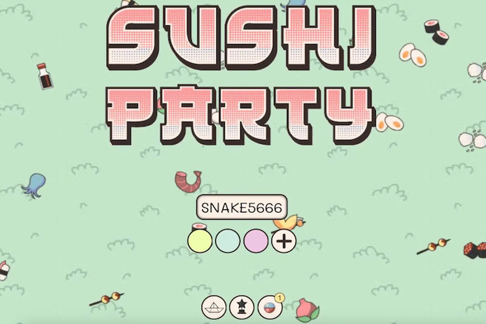 Sushi Party – Game rắn ăn sushi gây nghiện với lối chơi đơn giản nhưng đầy chiến thuật