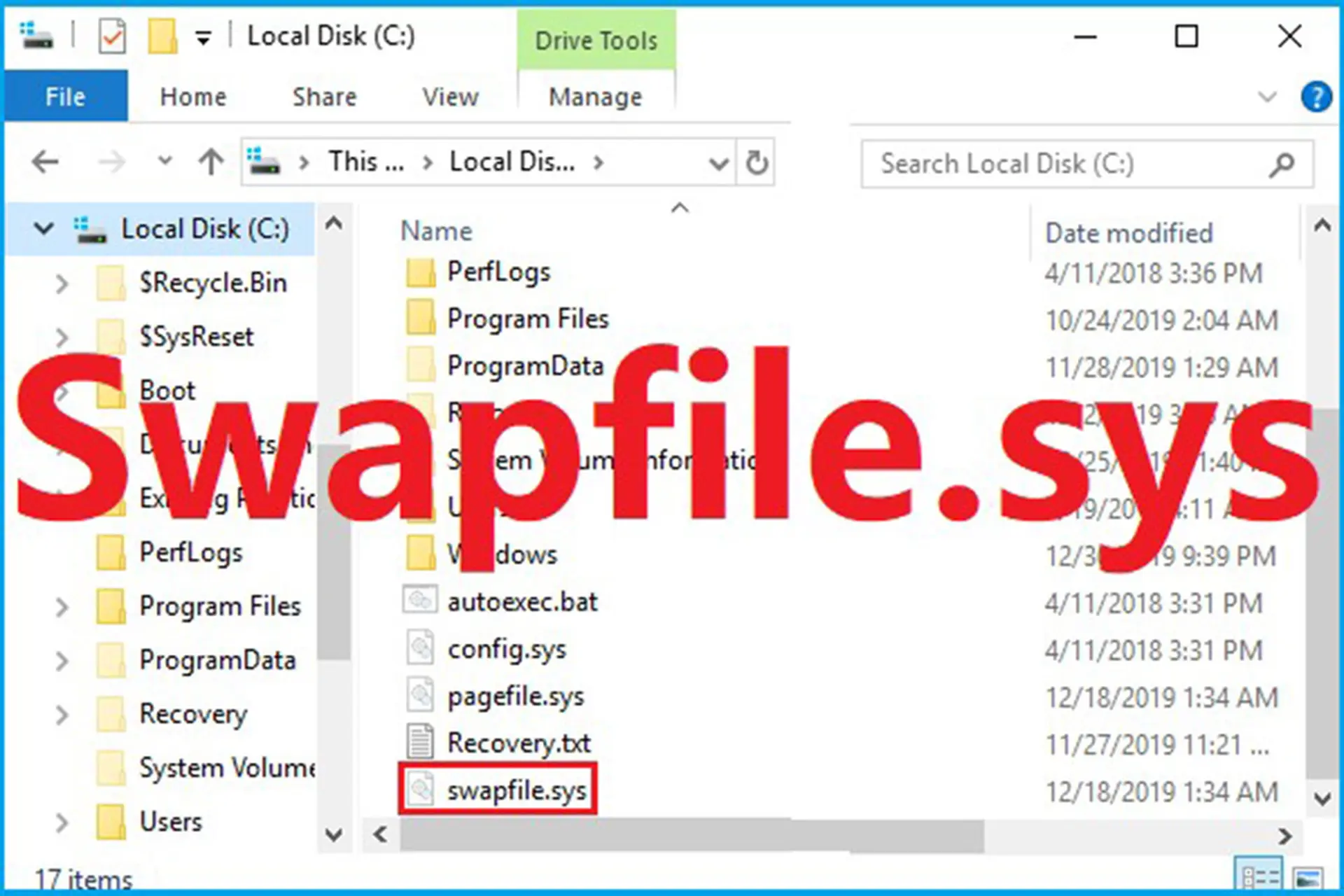 Swapfile.sys là gì? Vai trò thật sự của file ẩn trong Windows mà nhiều người thường bỏ qua