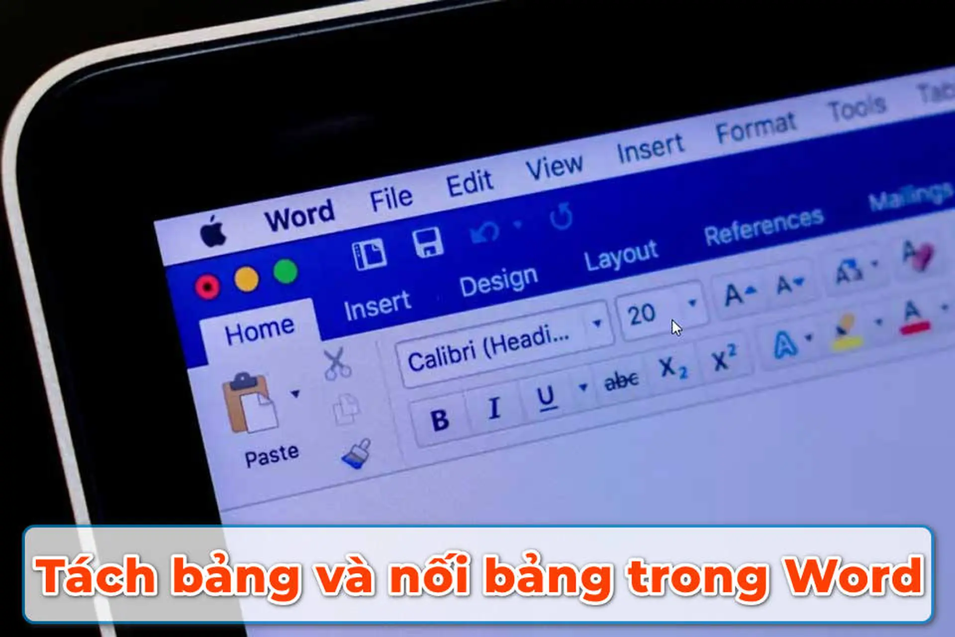 Bật mí cách tách bảng và nối bảng Word đơn giản mà không phải lo lỗi định dạng