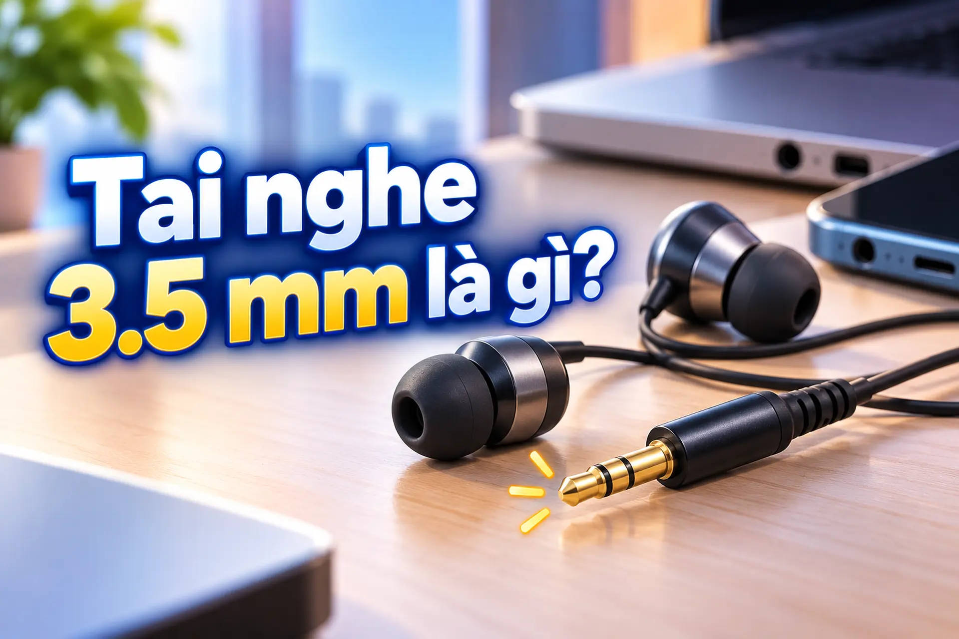 Tai nghe 3.5 mm là gì? Phân biệt các loại jack, ưu nhược điểm và so sánh với tai nghe Bluetooth