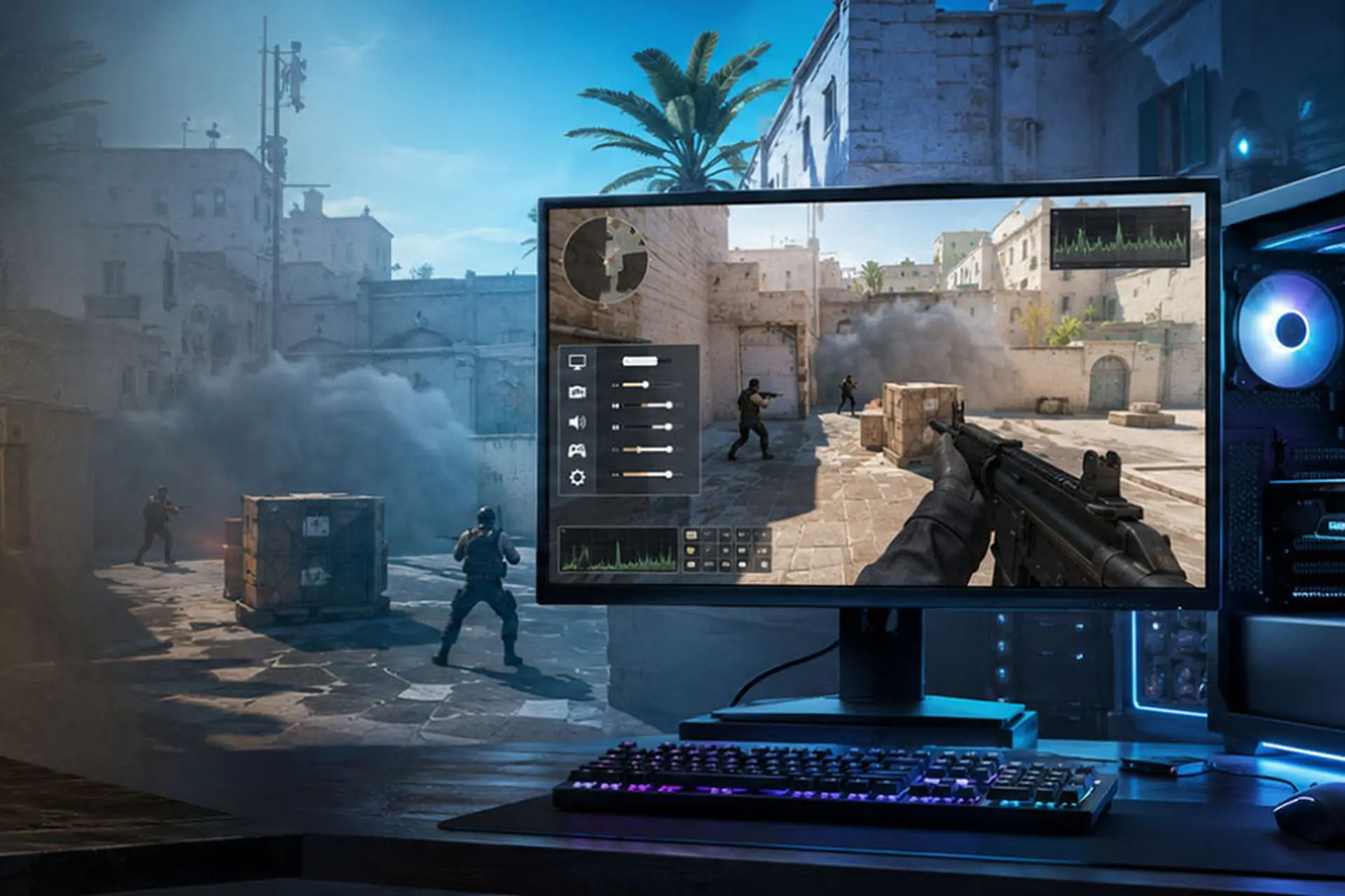 Cách tăng FPS CS2 cho máy yếu để giảm giật lag, tăng độ mượt mà không cần nâng cấp PC