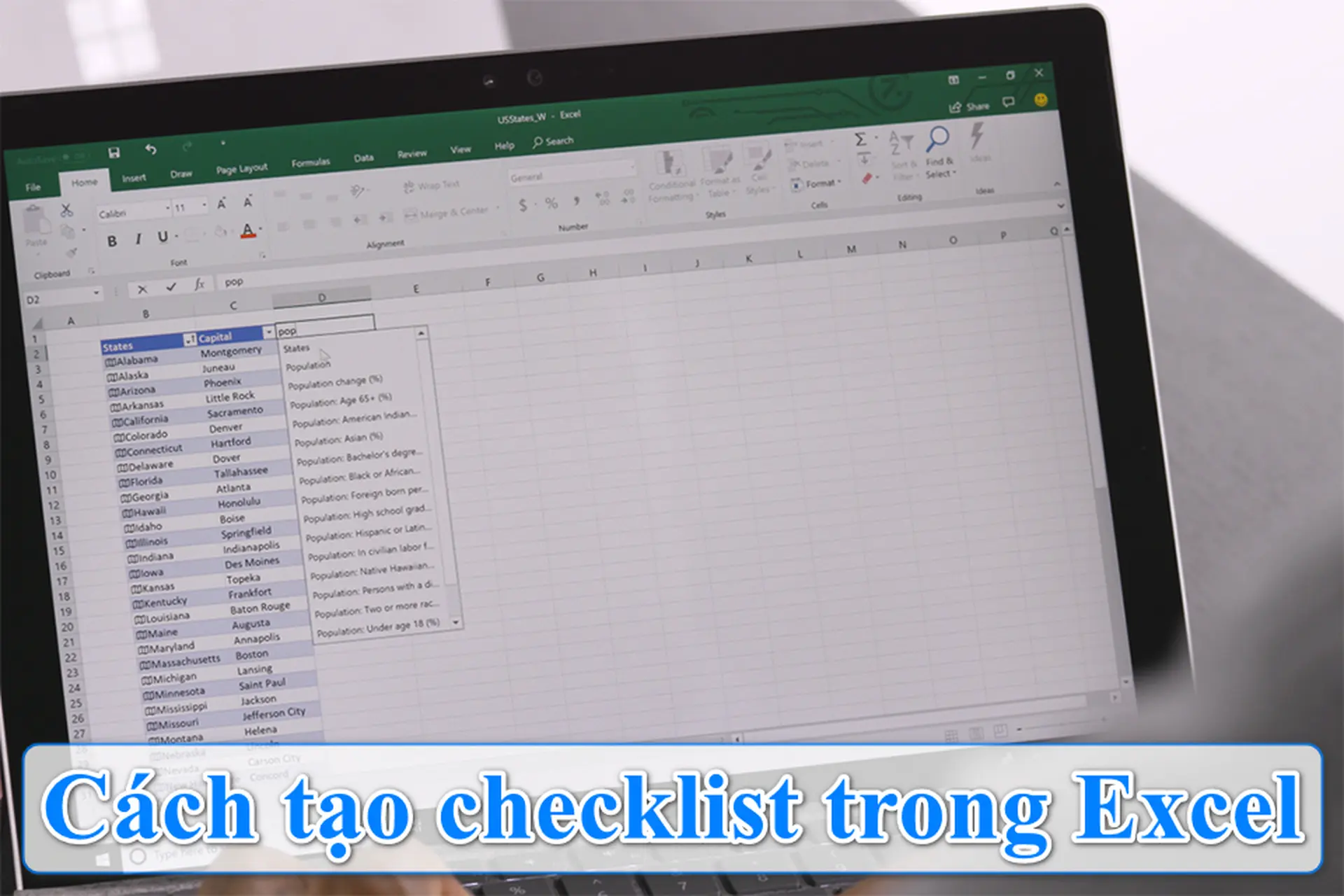 Chi tiết cách tạo checklist trong Excel để tối ưu hóa quy trình làm việc của bạn