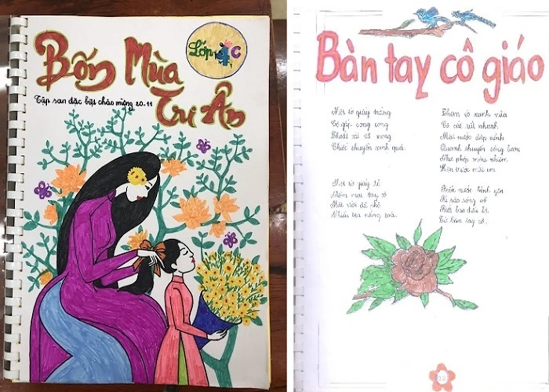 Bật mí cách làm tập san 20/11 độc đáo, ý nghĩa, gửi gắm tình cảm nhân ngày Nhà giáo Việt Nam